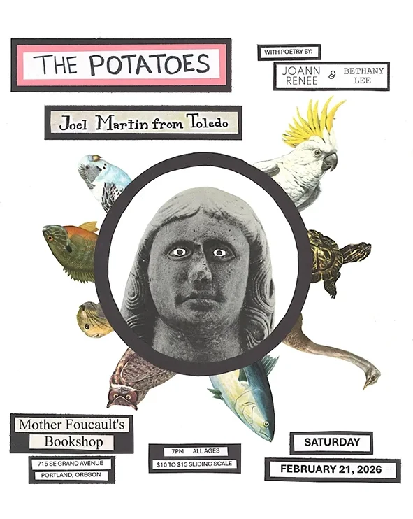 Concert - Music & Poetry - The Potatoes and Joel Martin from Toledo & Poets