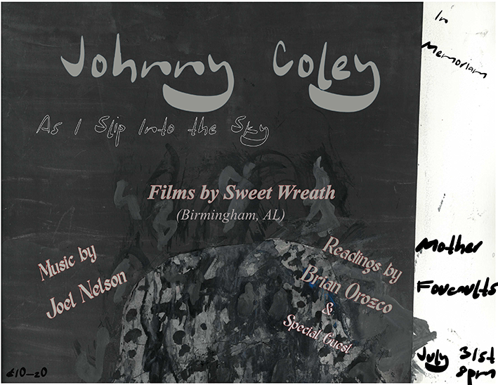 JOHNNY COLEY - AS I SLIP INTO THE SKY