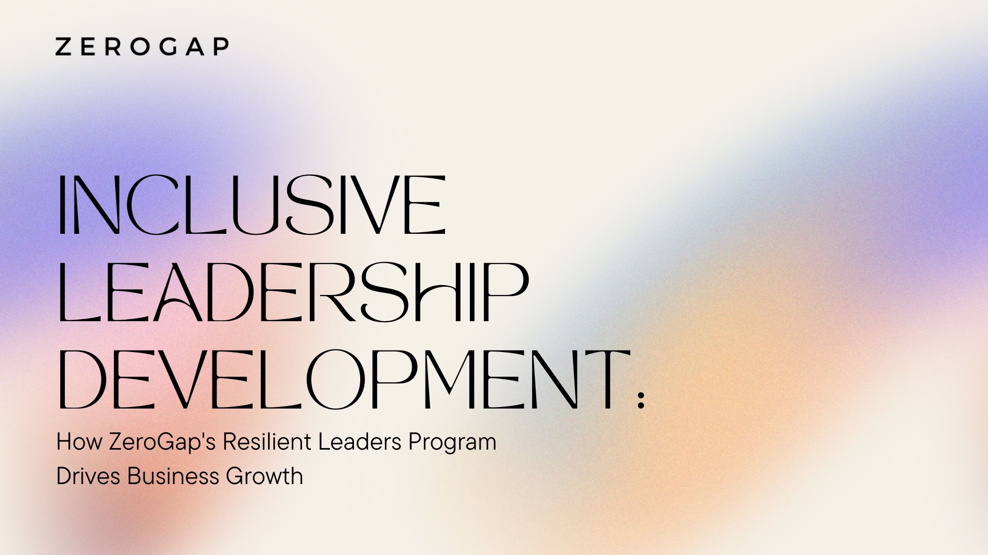 Inclusive Leadership Development