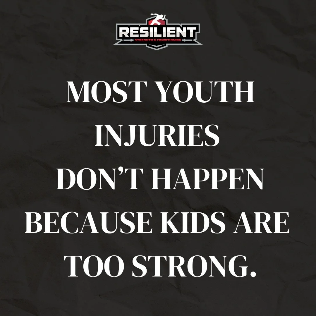 Skill work matters. Practice matters.
 But without strength and movement quality, athletes are more likely to plateau or get hurt.

We build the foundation that supports sport&mdash;not competes with it.