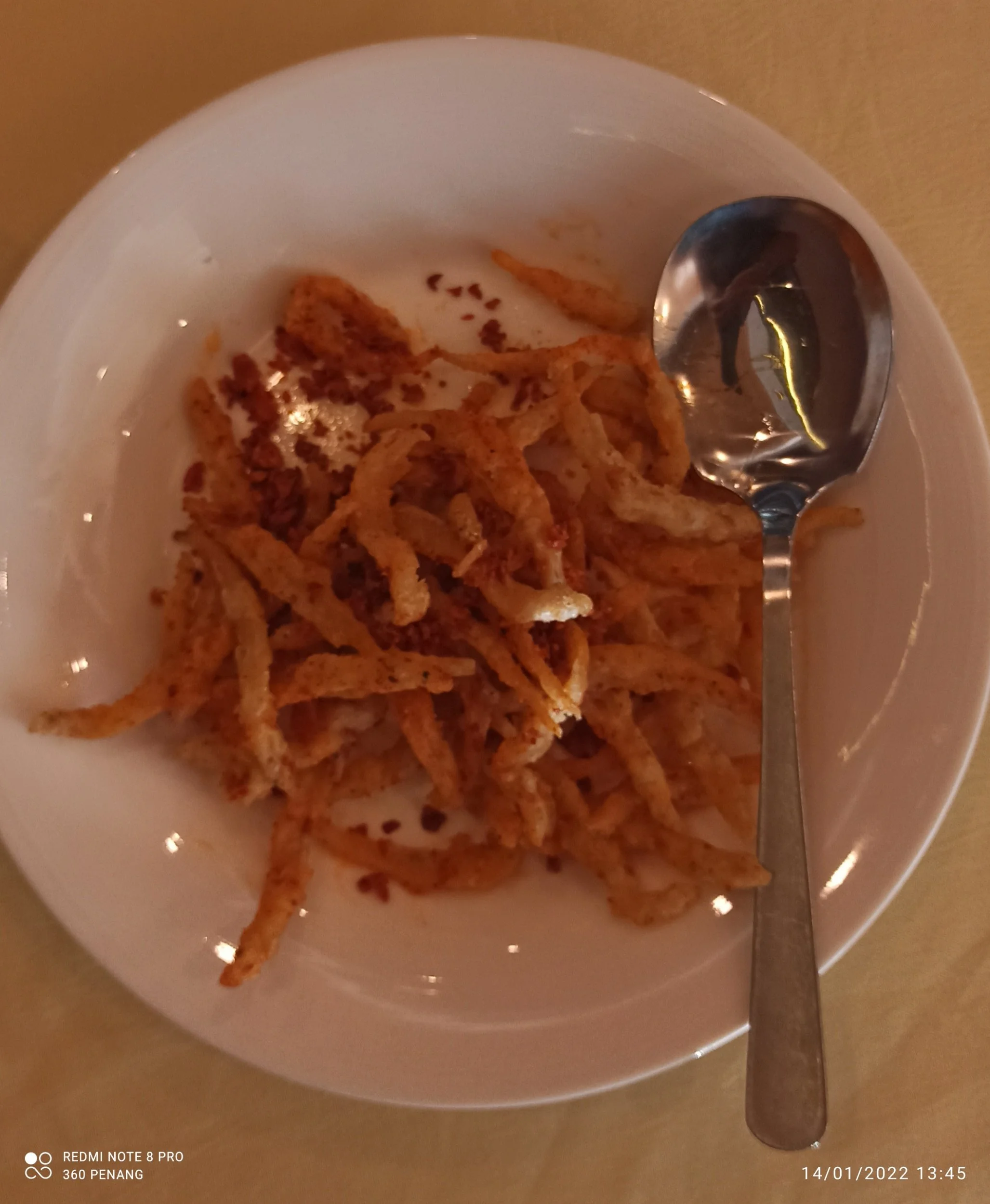 Whitebait appetizer RM12