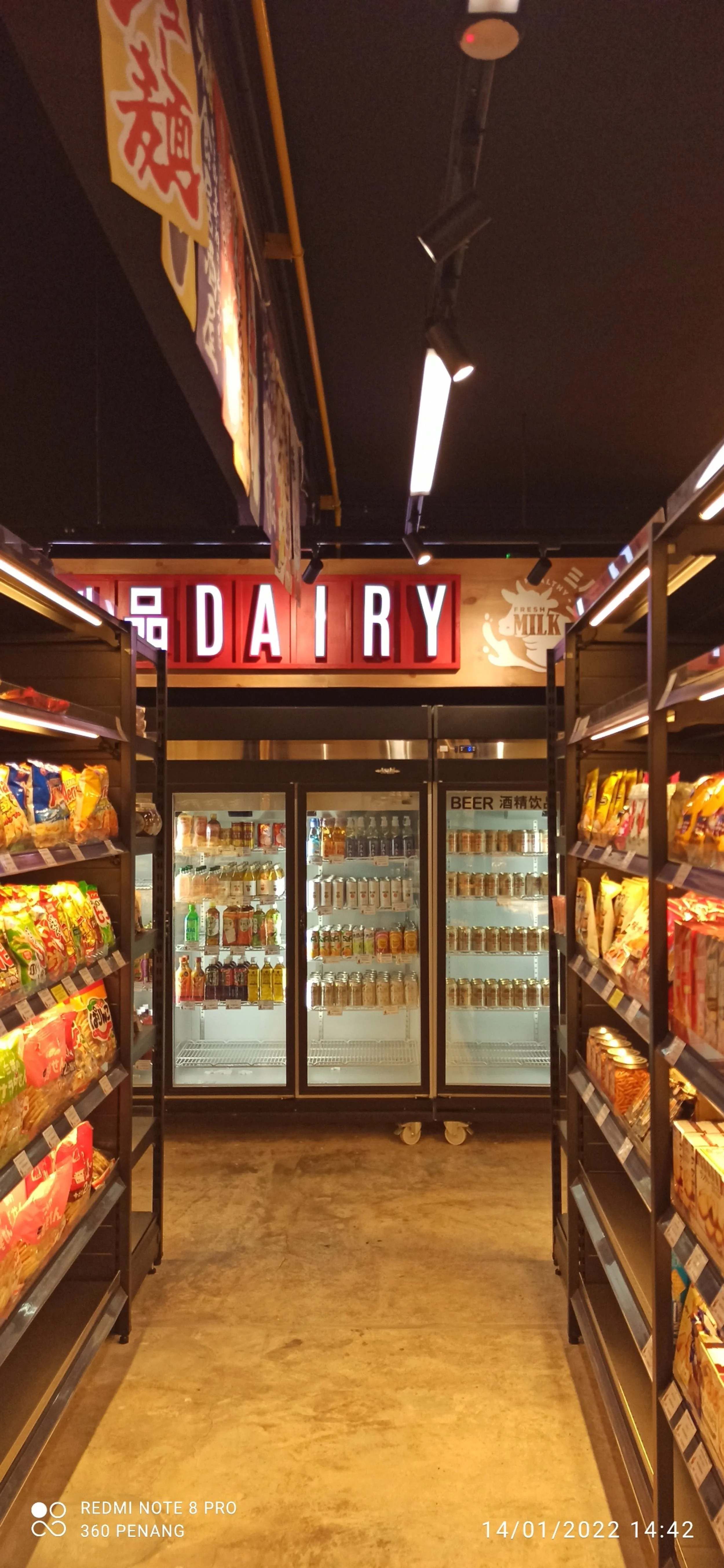 Drinks and dry goods