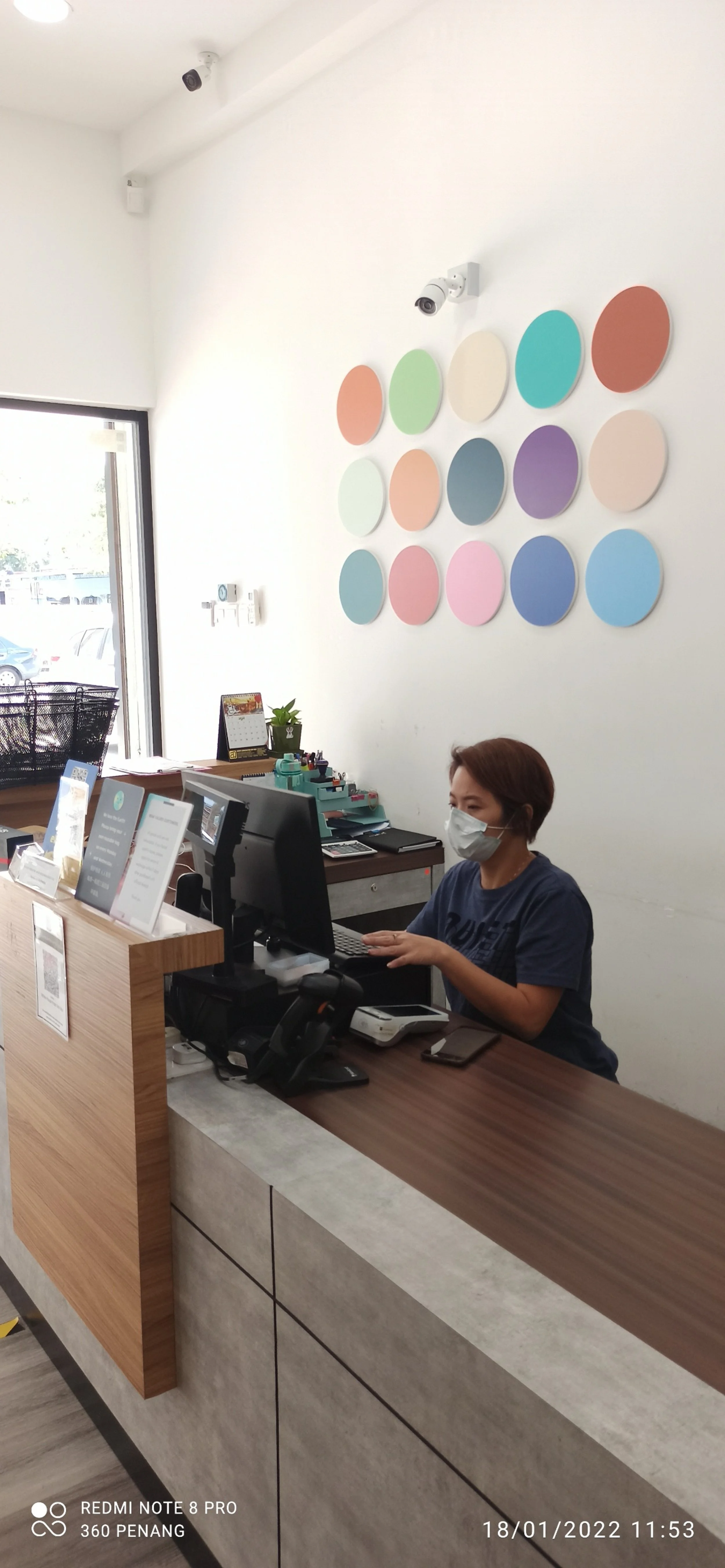 Payment counter
