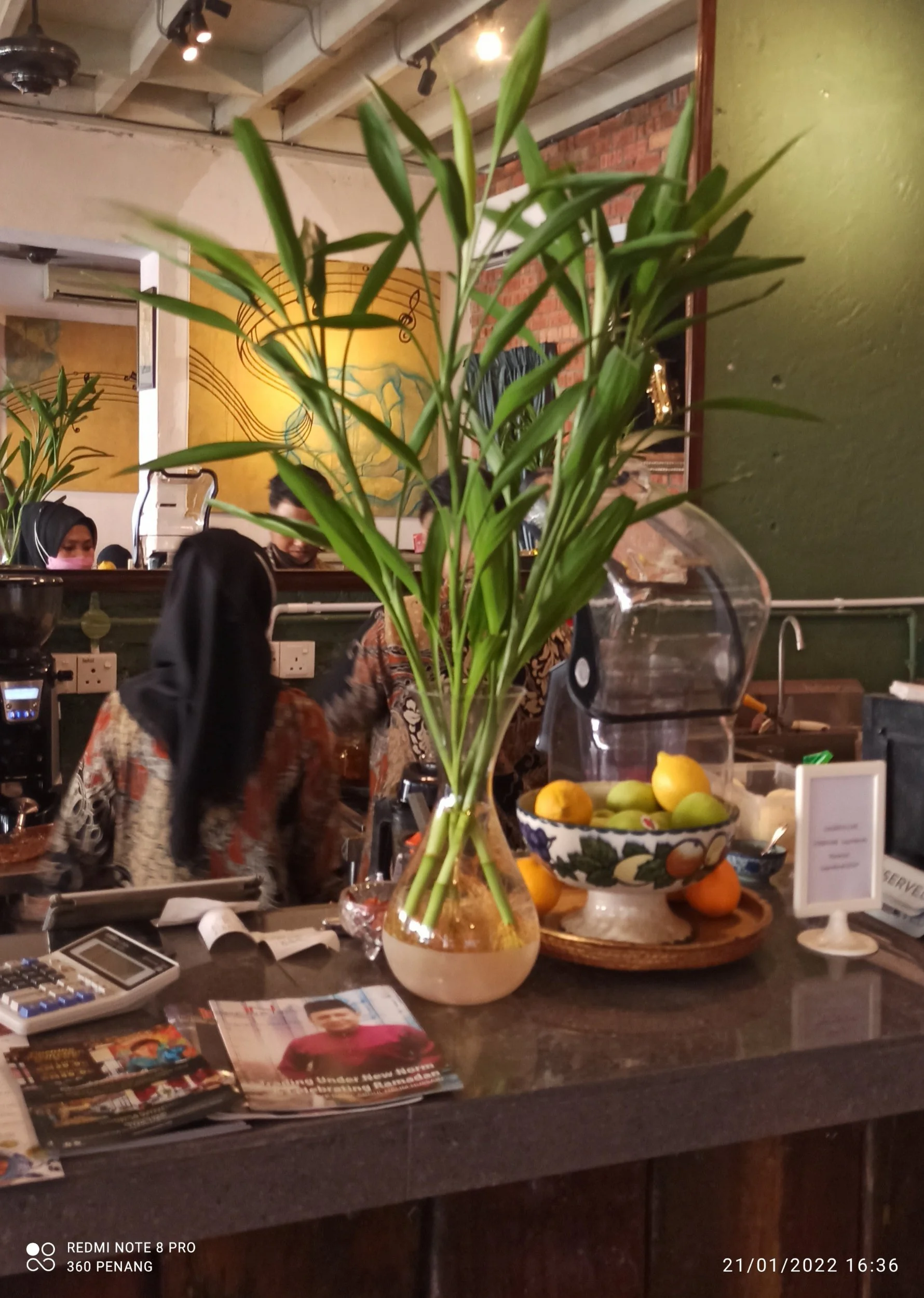 The main counter