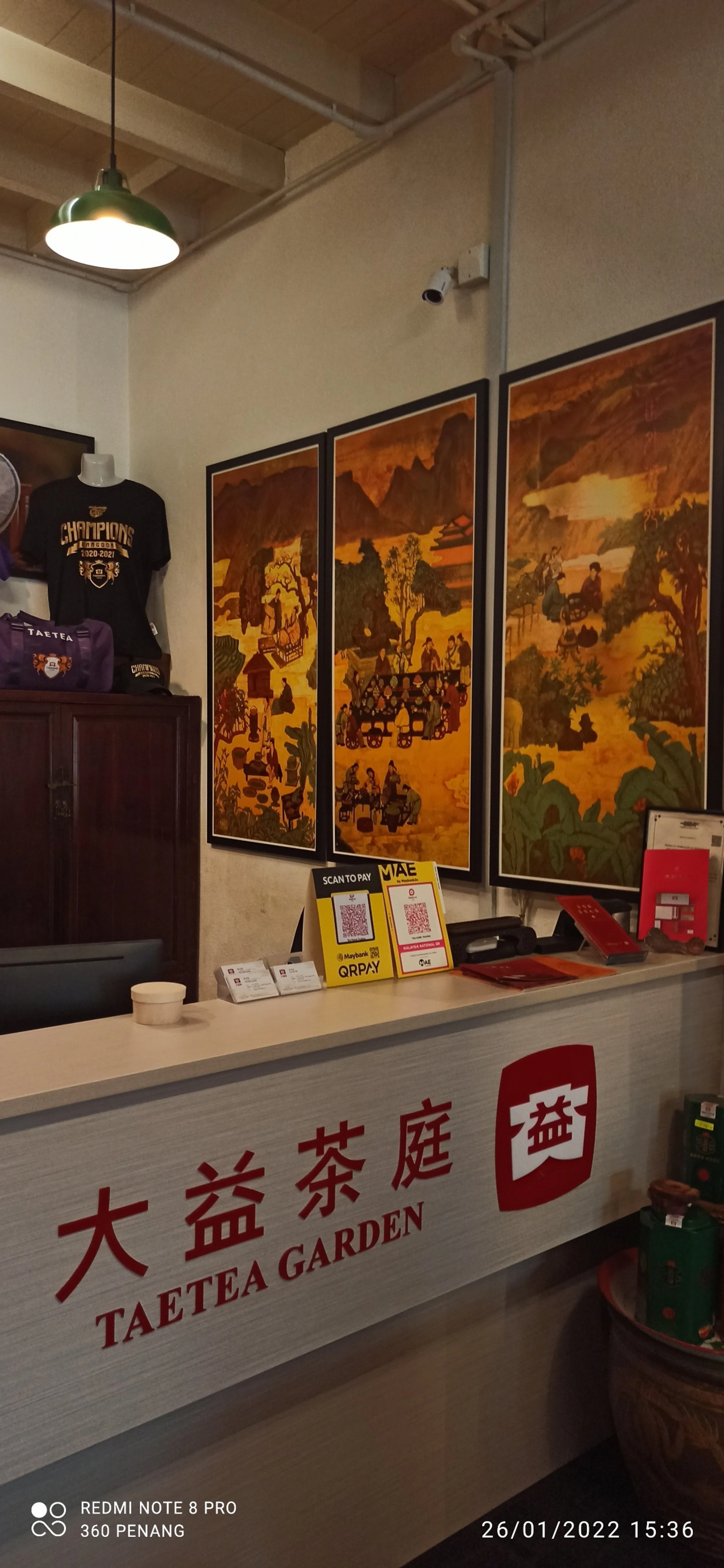 Payment counter