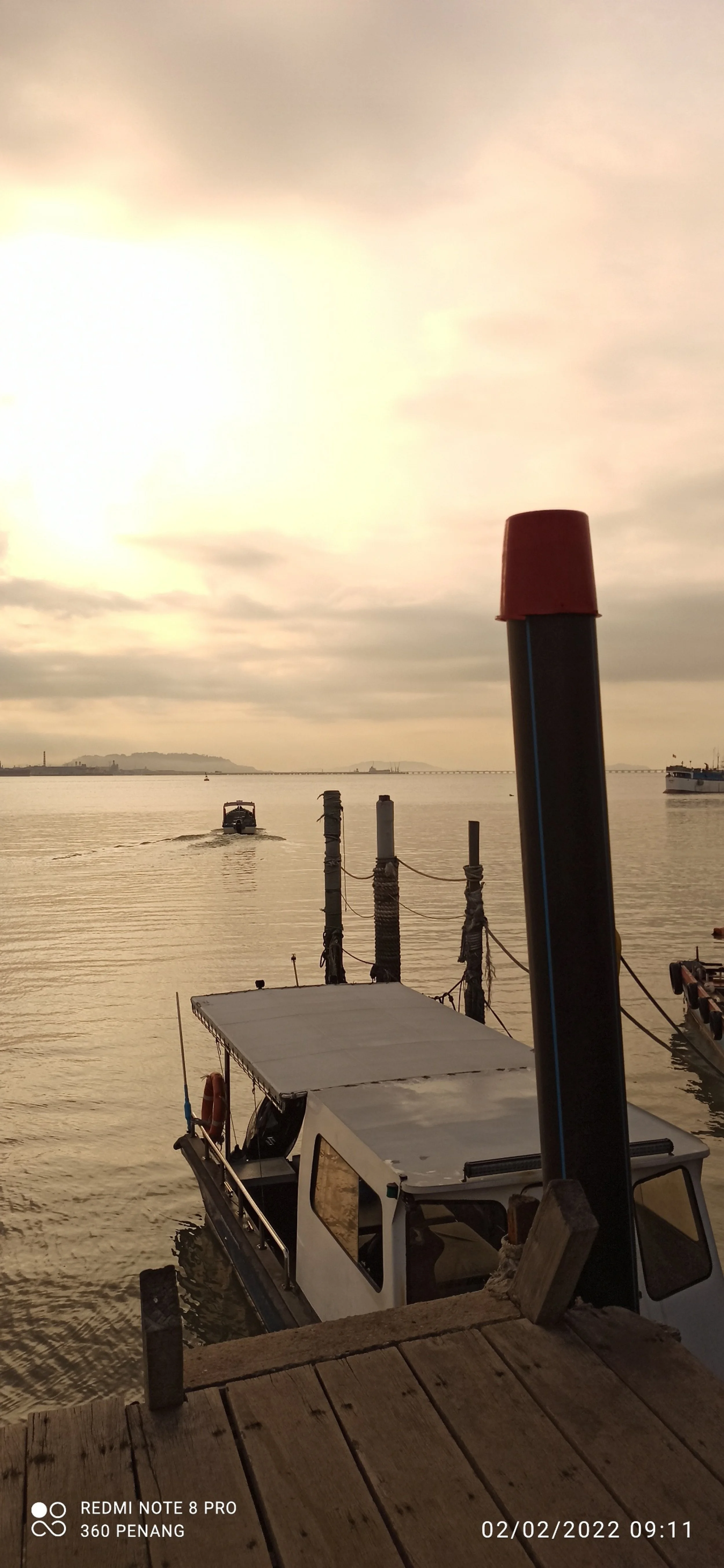 The pier end