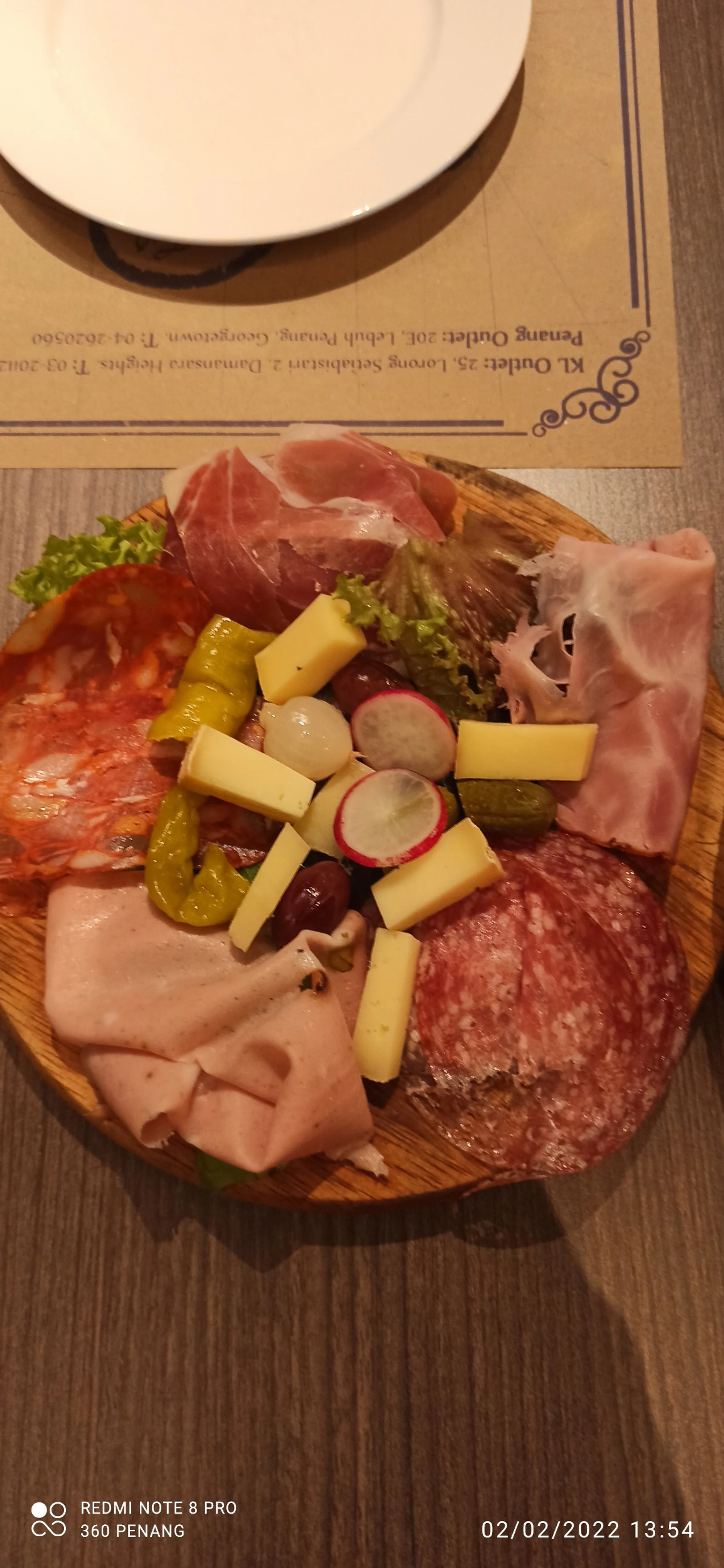 Cold cuts platter RM42 👍