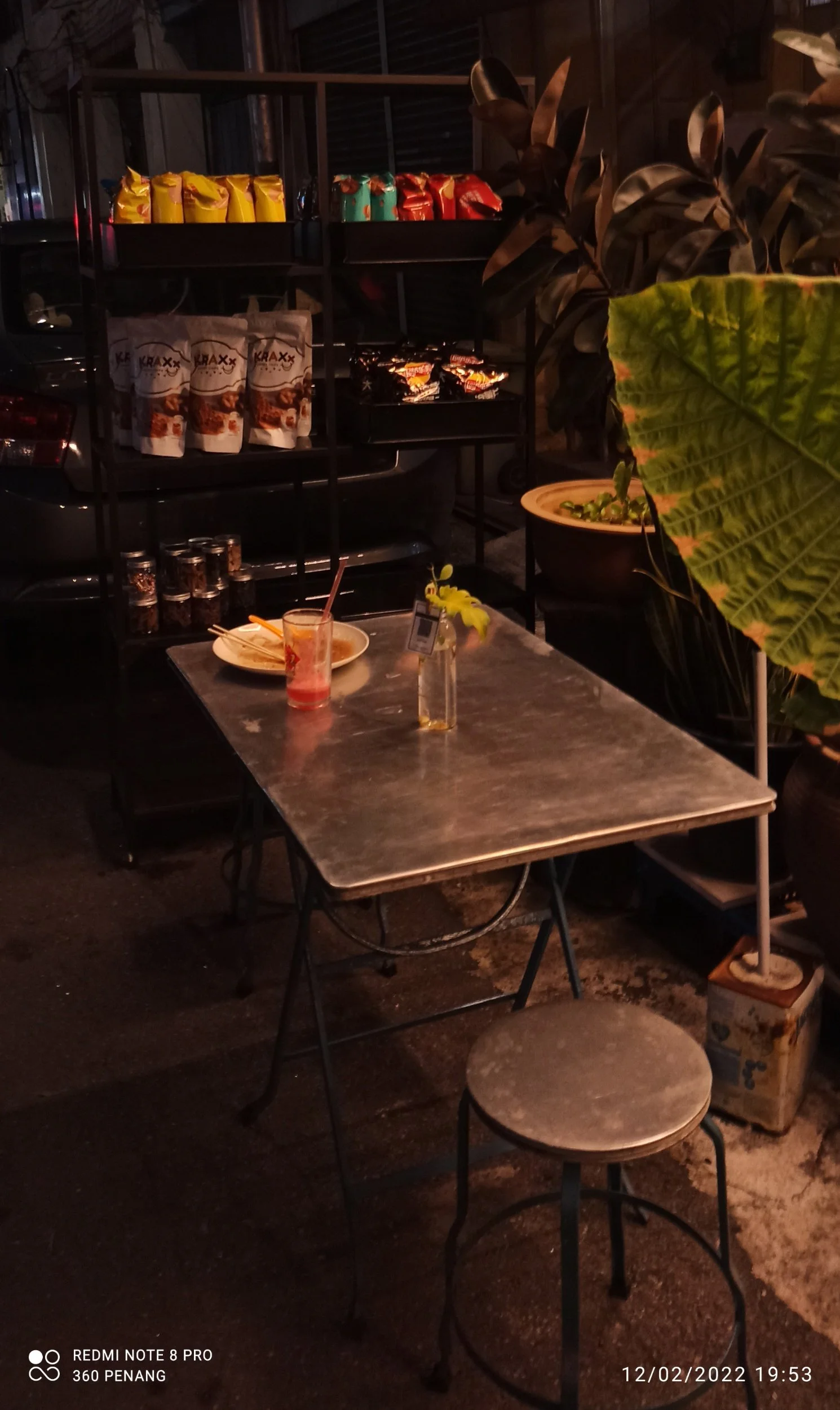 My corner roadside table