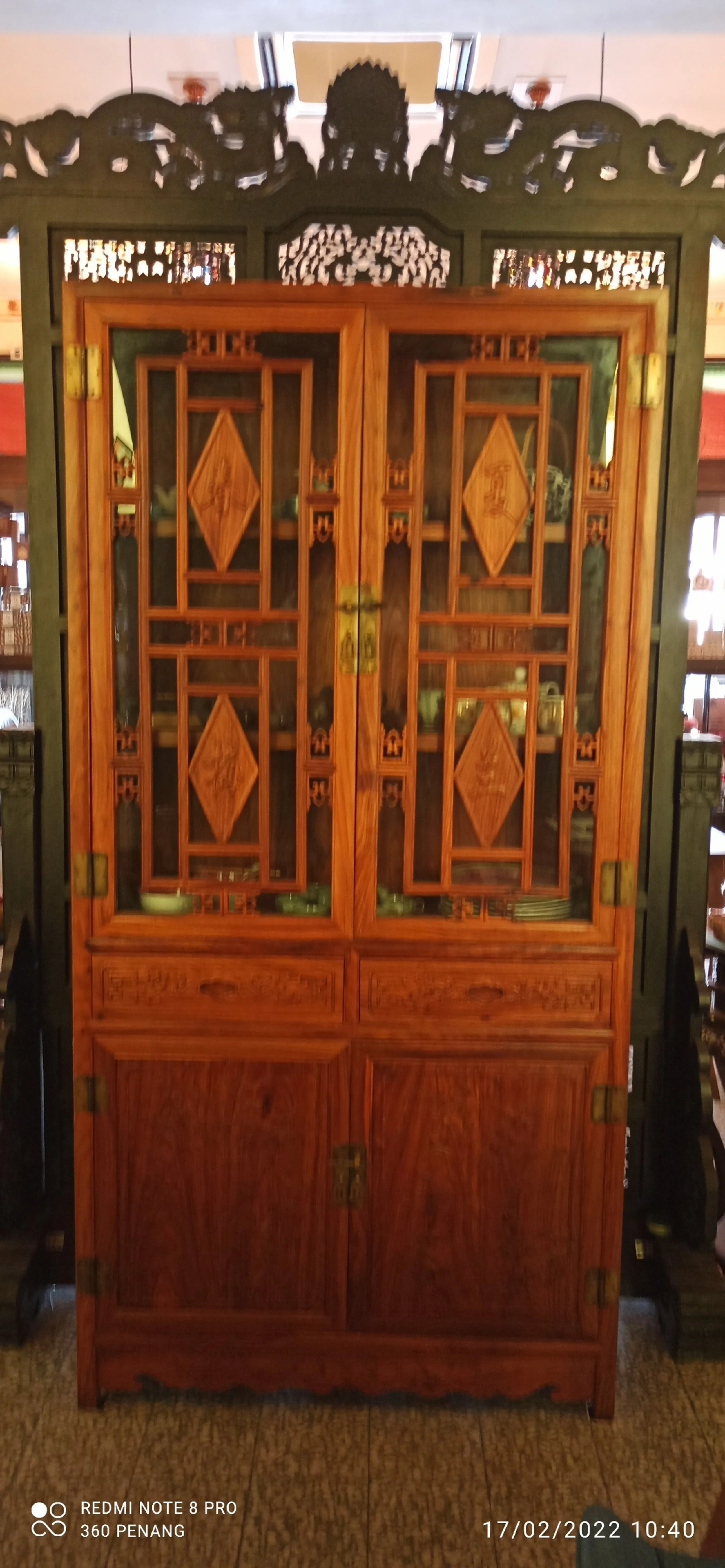 Rosewood cupboard