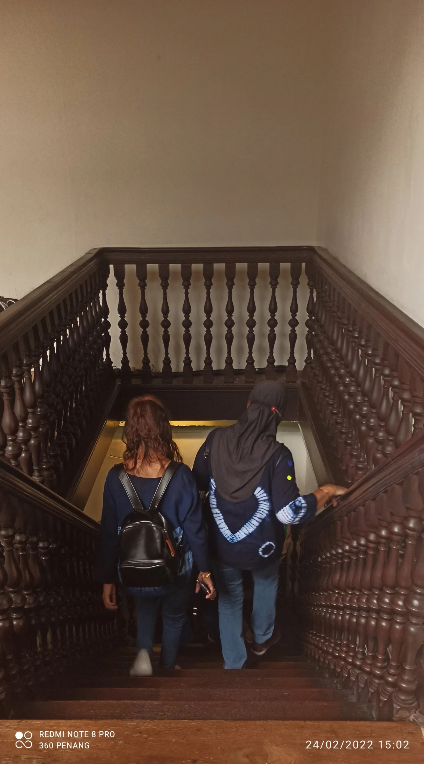 Staircase to upper floor