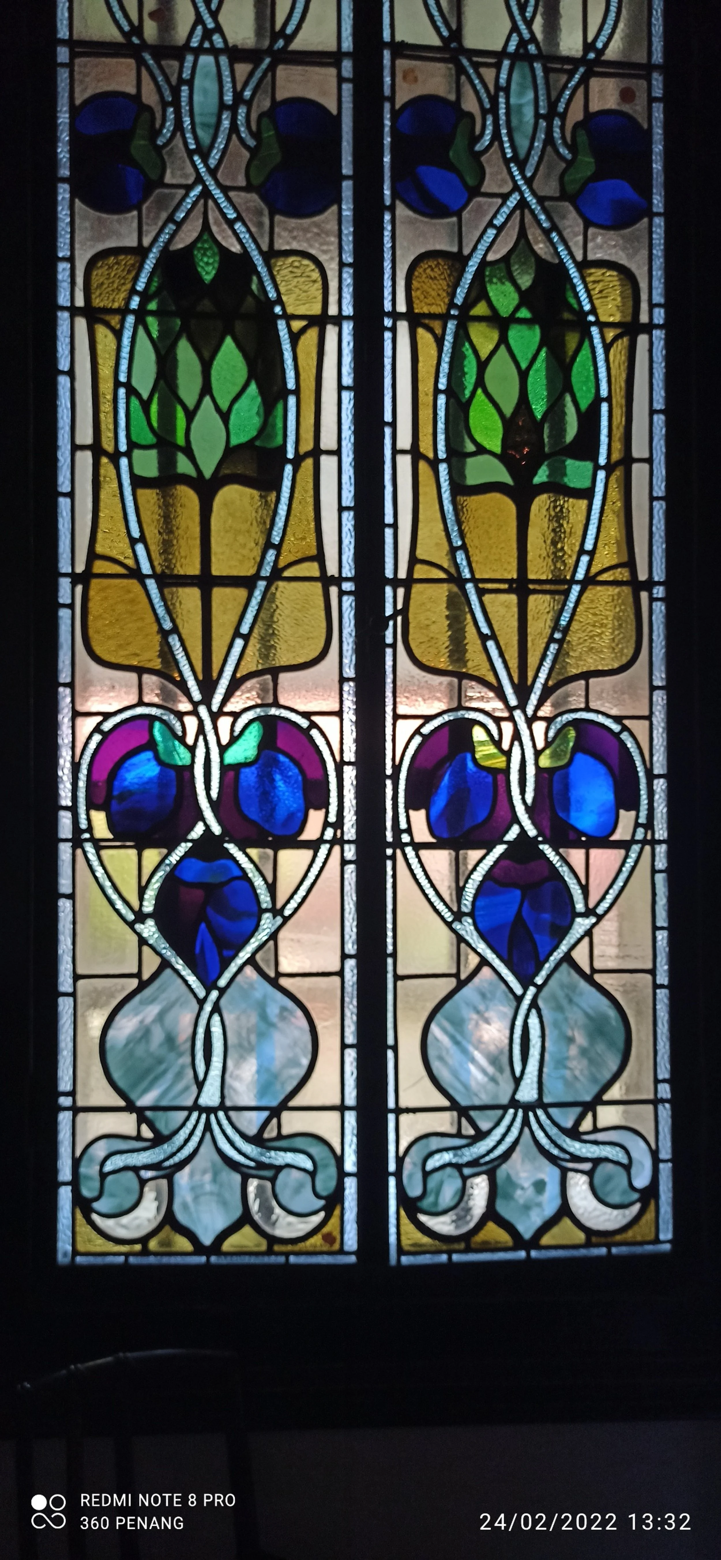 Stained glass windows