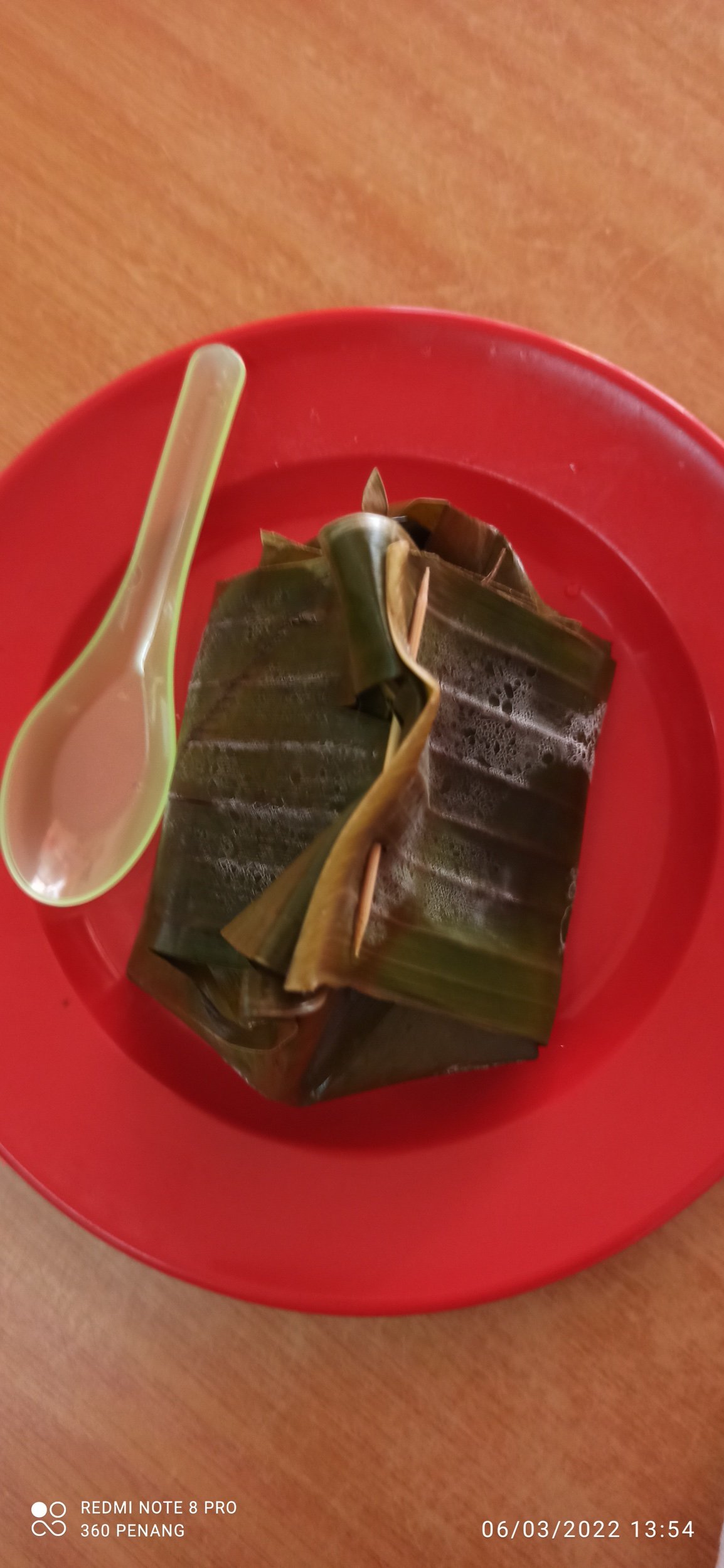 Otak from push cart RM4.50
