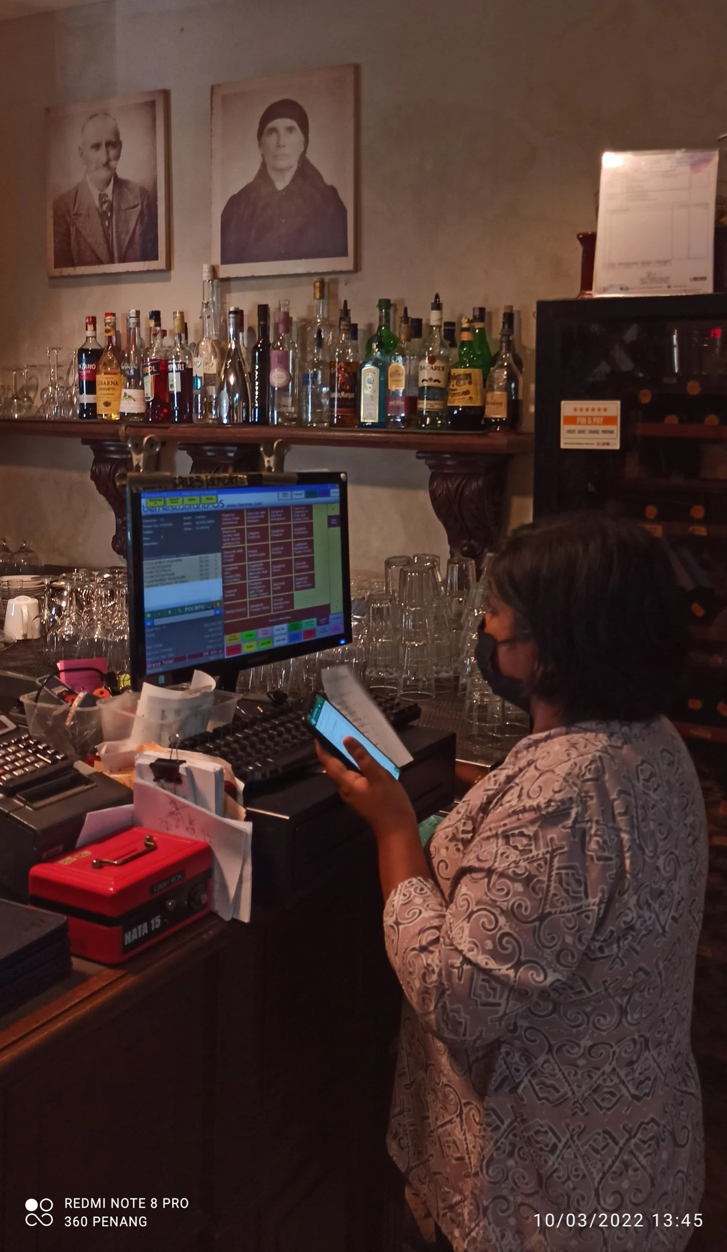 Payment counter