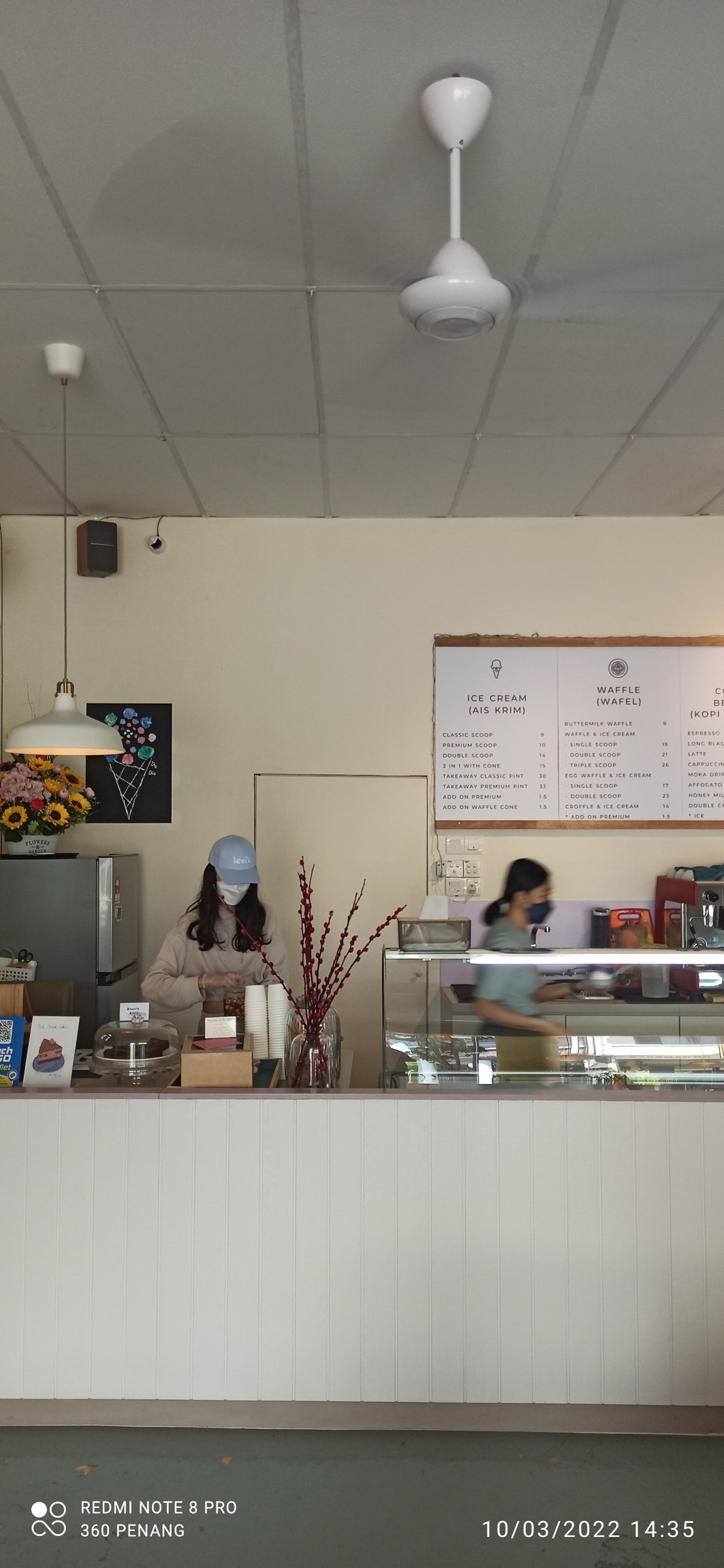 Service counter