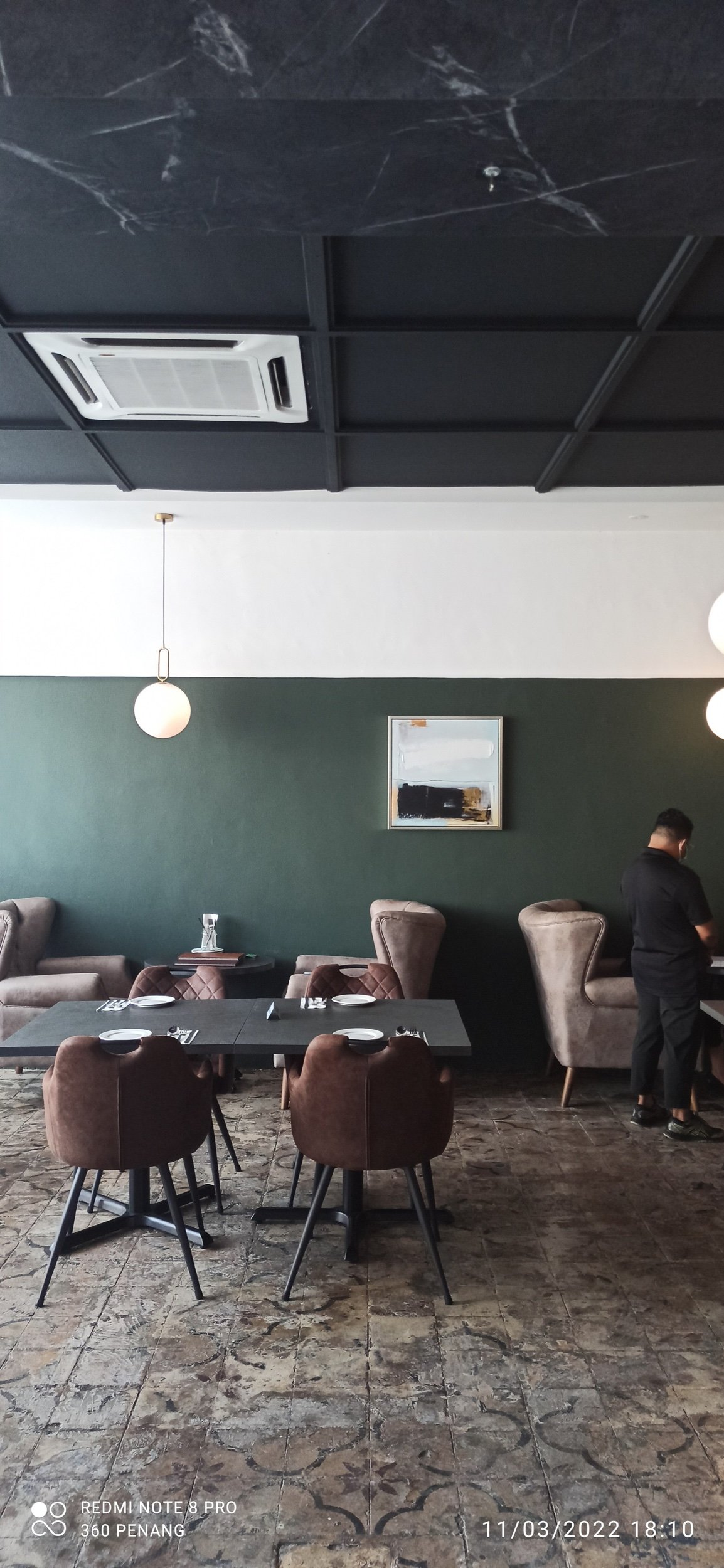 Reception area