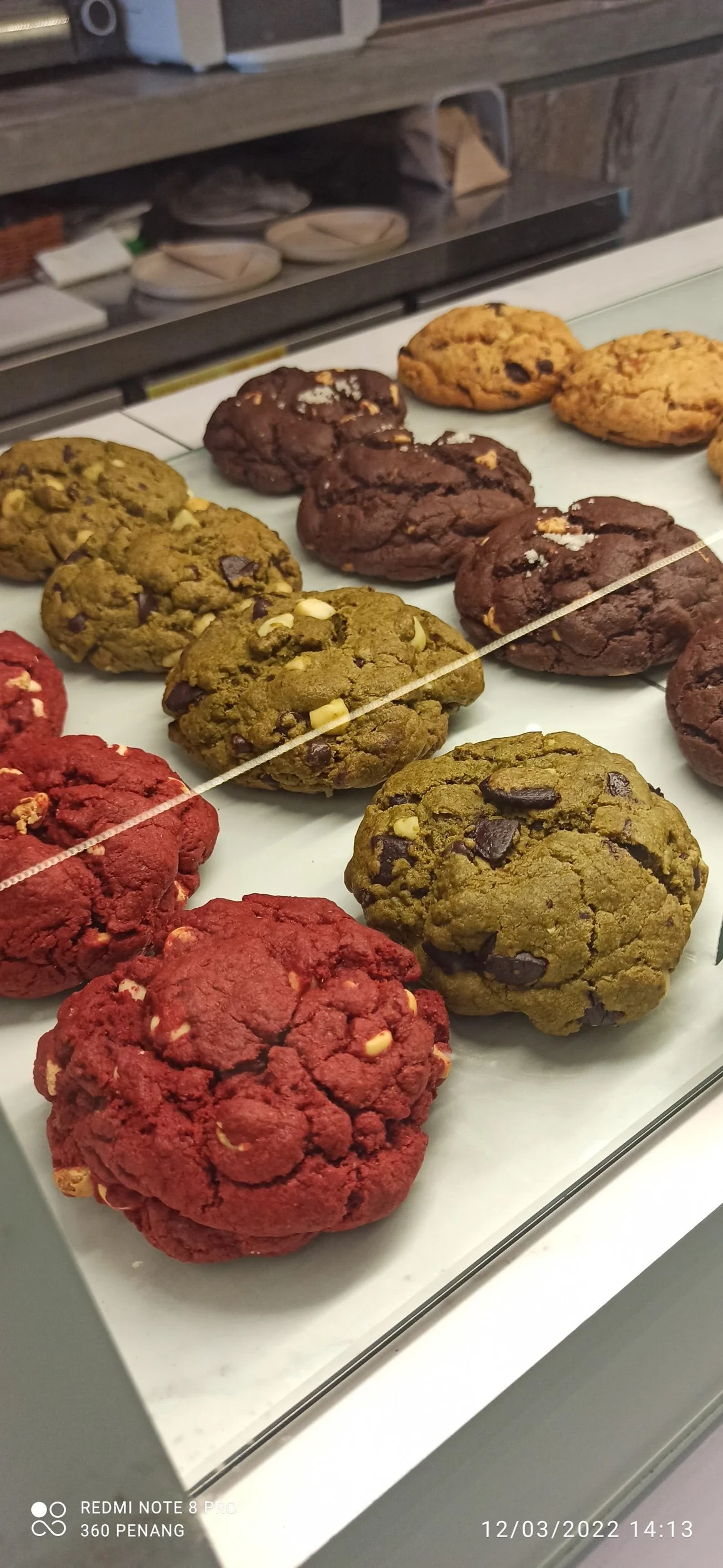 Cookies for sale baked by the proprietor 