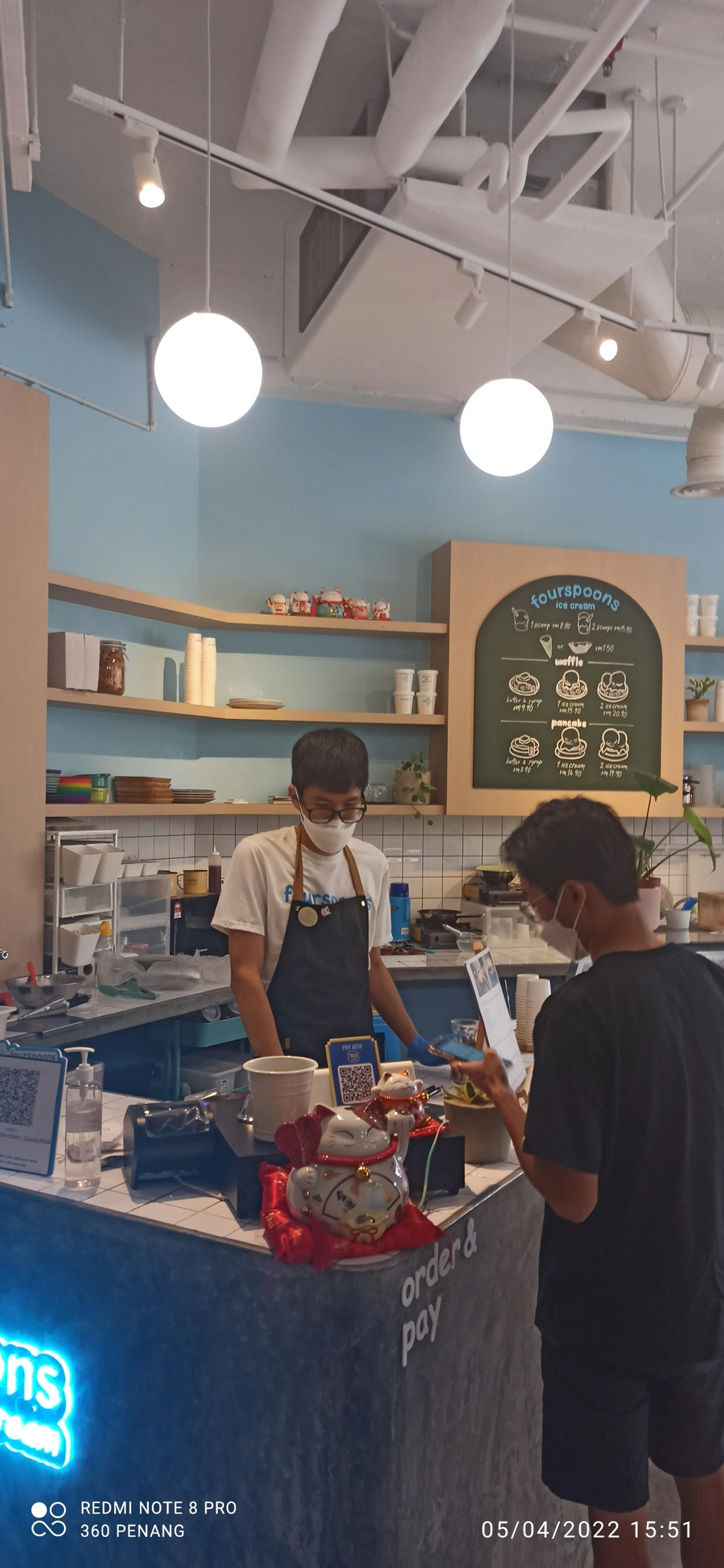 Payment counter