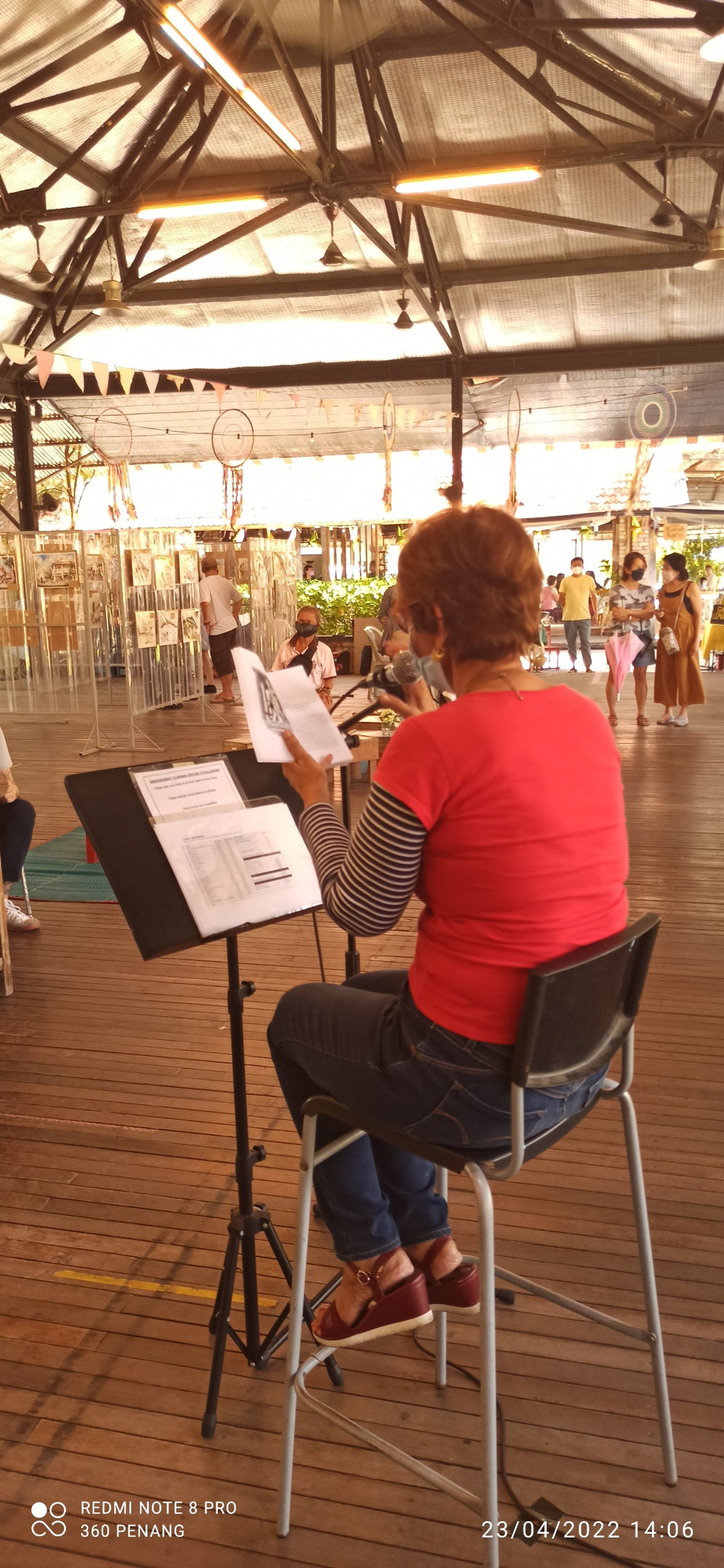 Book Reading @ Hin Bus Depot arts hub