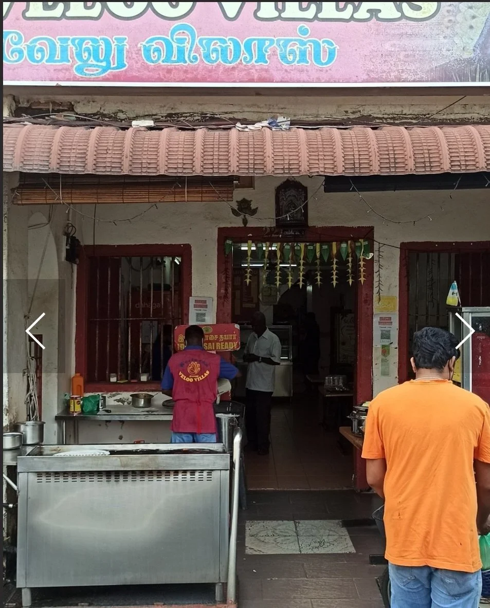 Veloo Vilas restaurant @ Penang Street