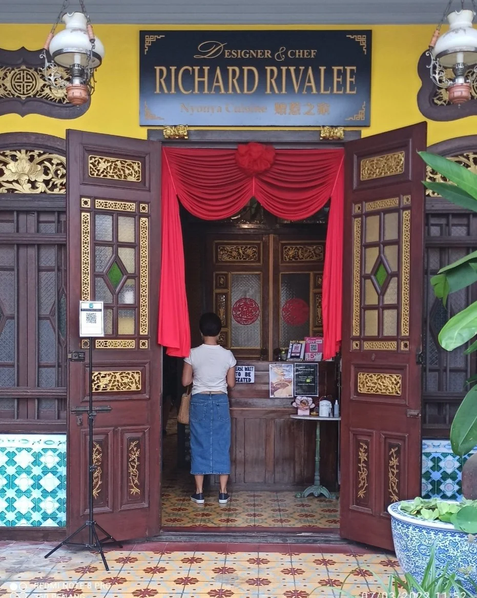 Nyonya Set lunch @Richard Rivalee, Macalister Lane