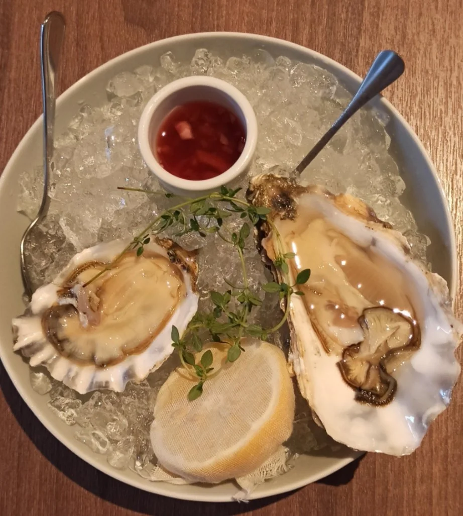 Seafood tasting menu@Edison hotel, Leith Street