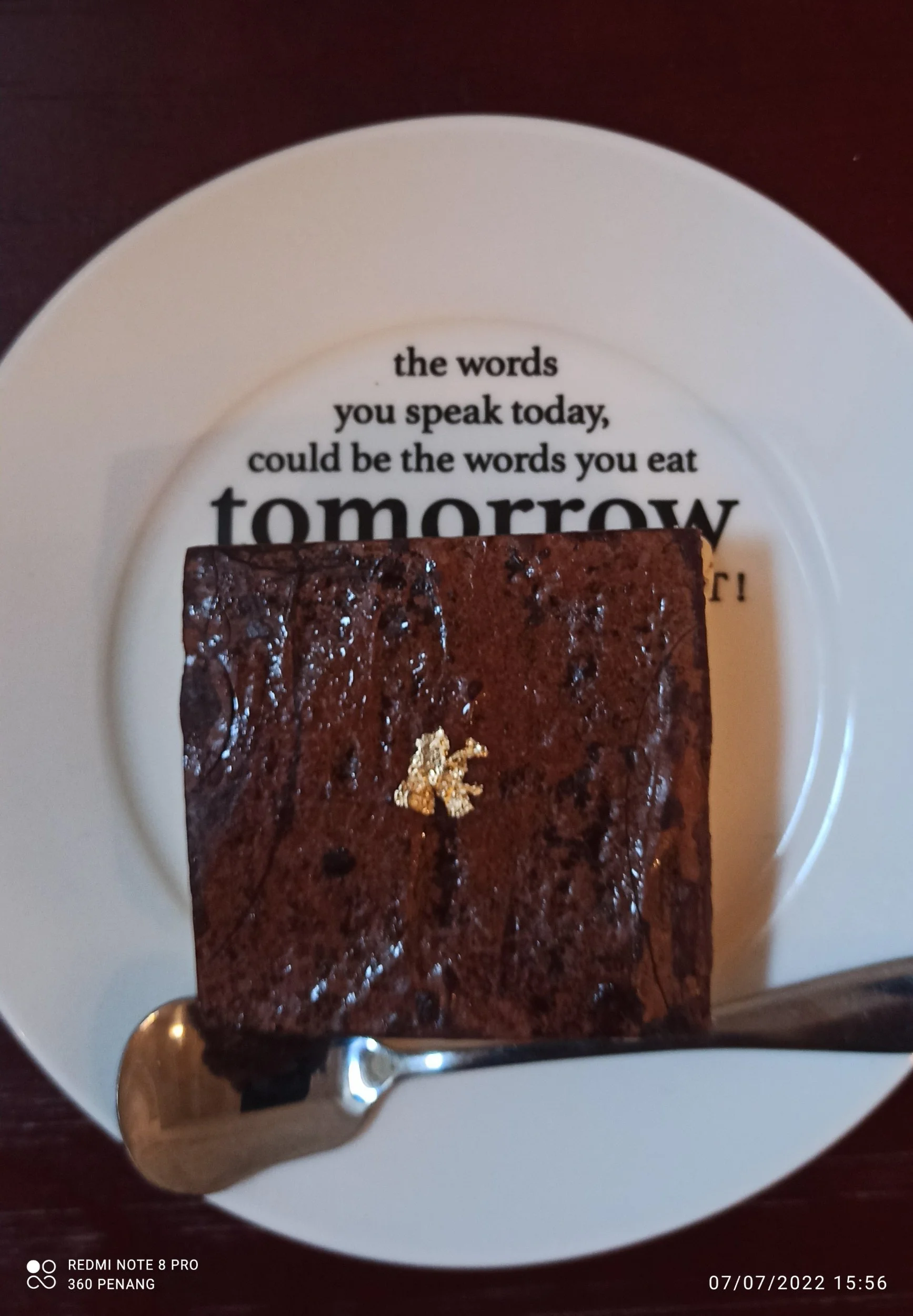 Millionaire's Shortcake@ Tomorrow Cafe, Prangin Lane