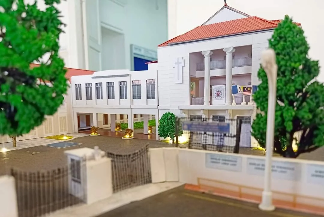 Scale model of Convent Light Street