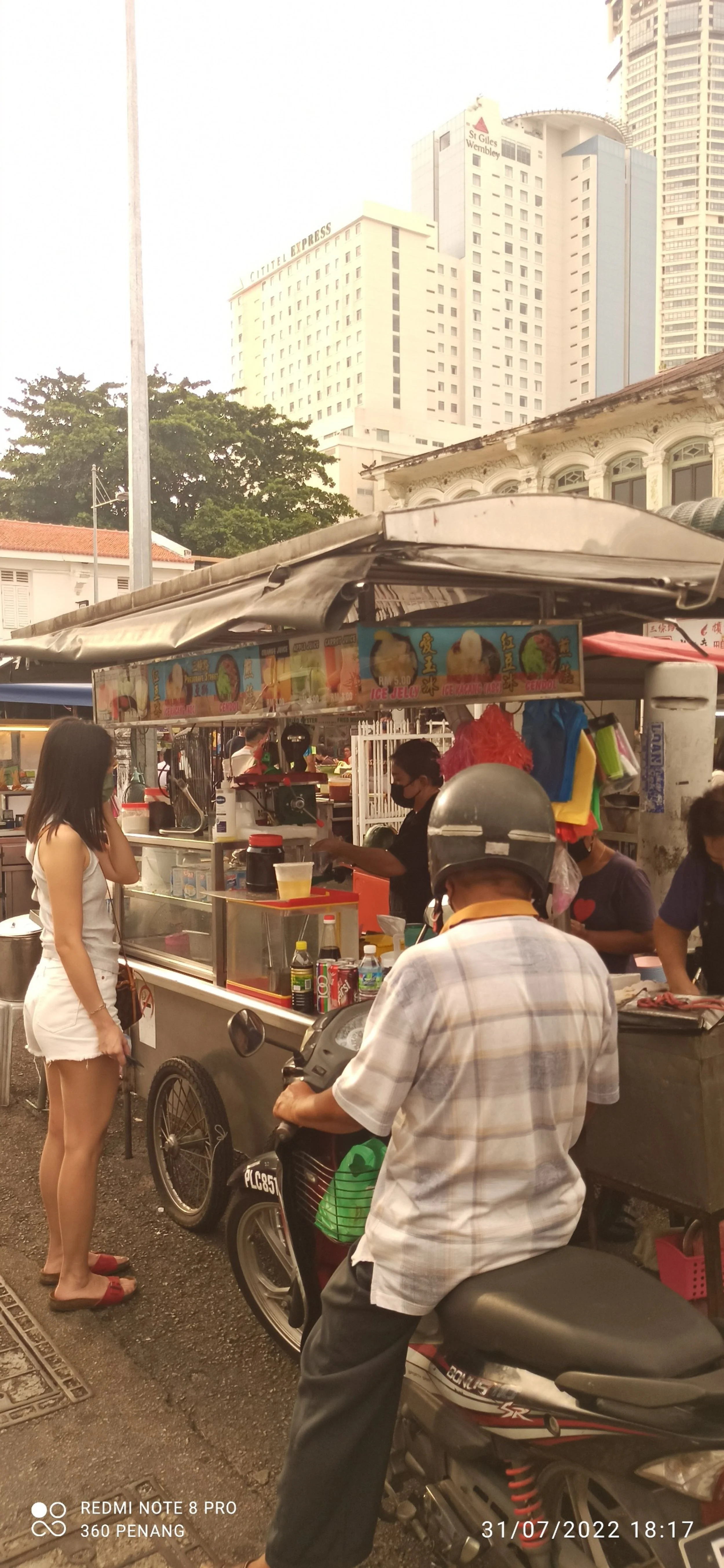 Presgrave Street night hawker stalls