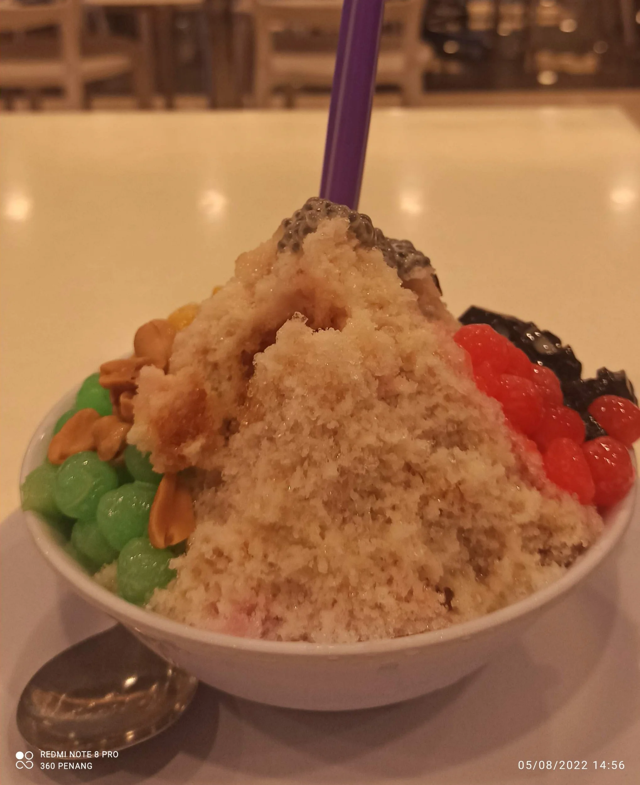 Ice kachang @ Lotus food court, Tanjung Tokong