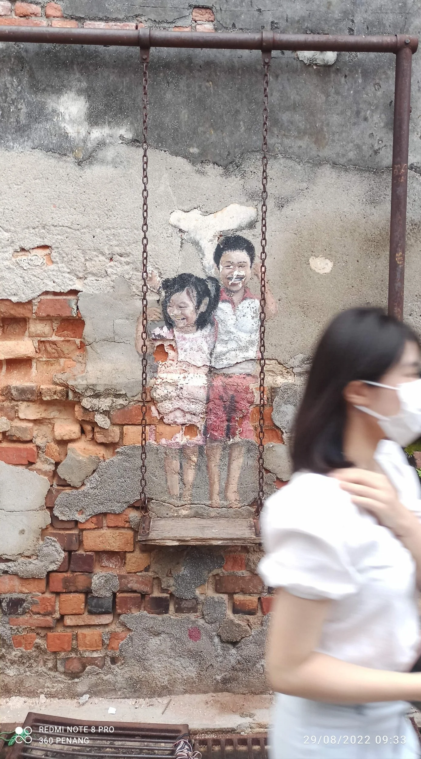Chulia Street mural art