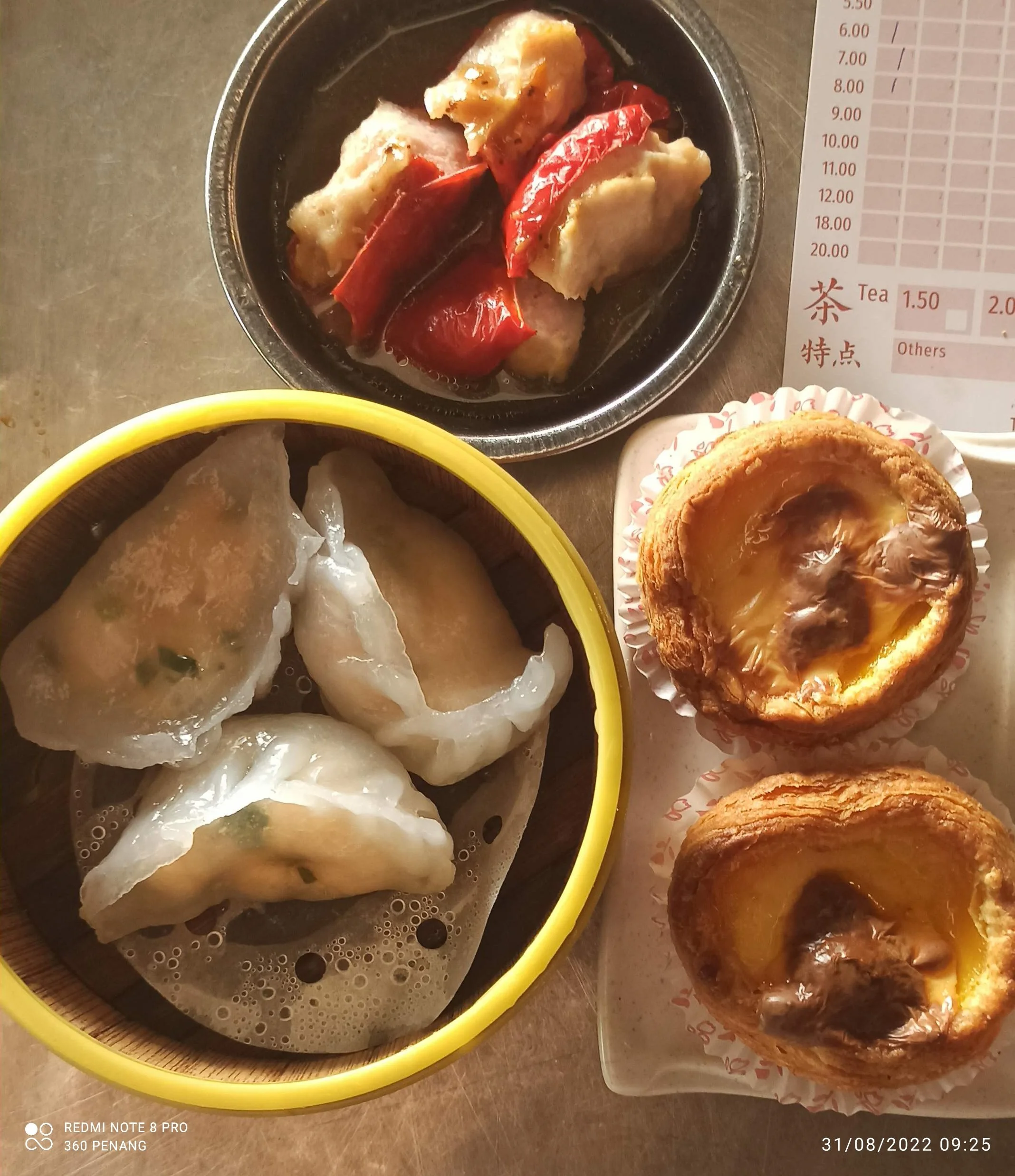 Dimsum breakfast @ Coco Island food court