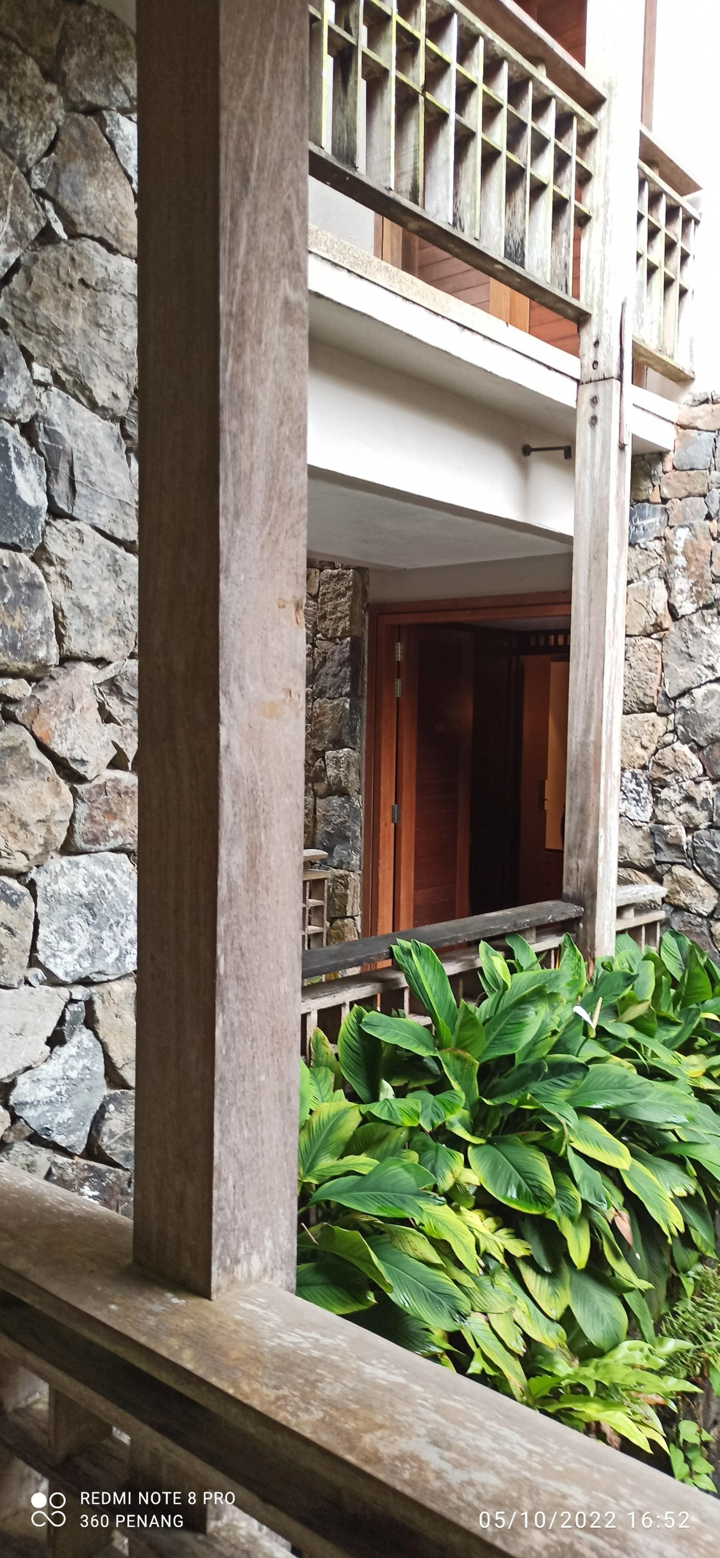 Entrance to hotel suite
