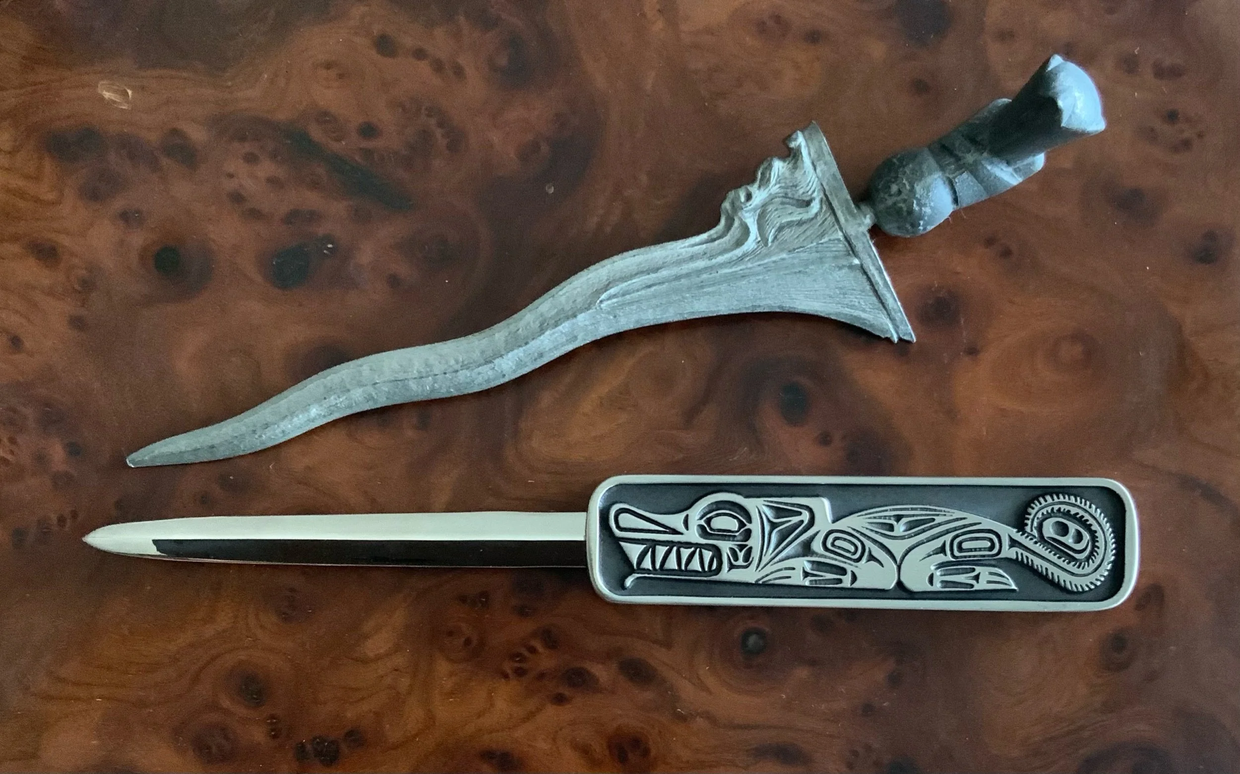 Pewter letter openers