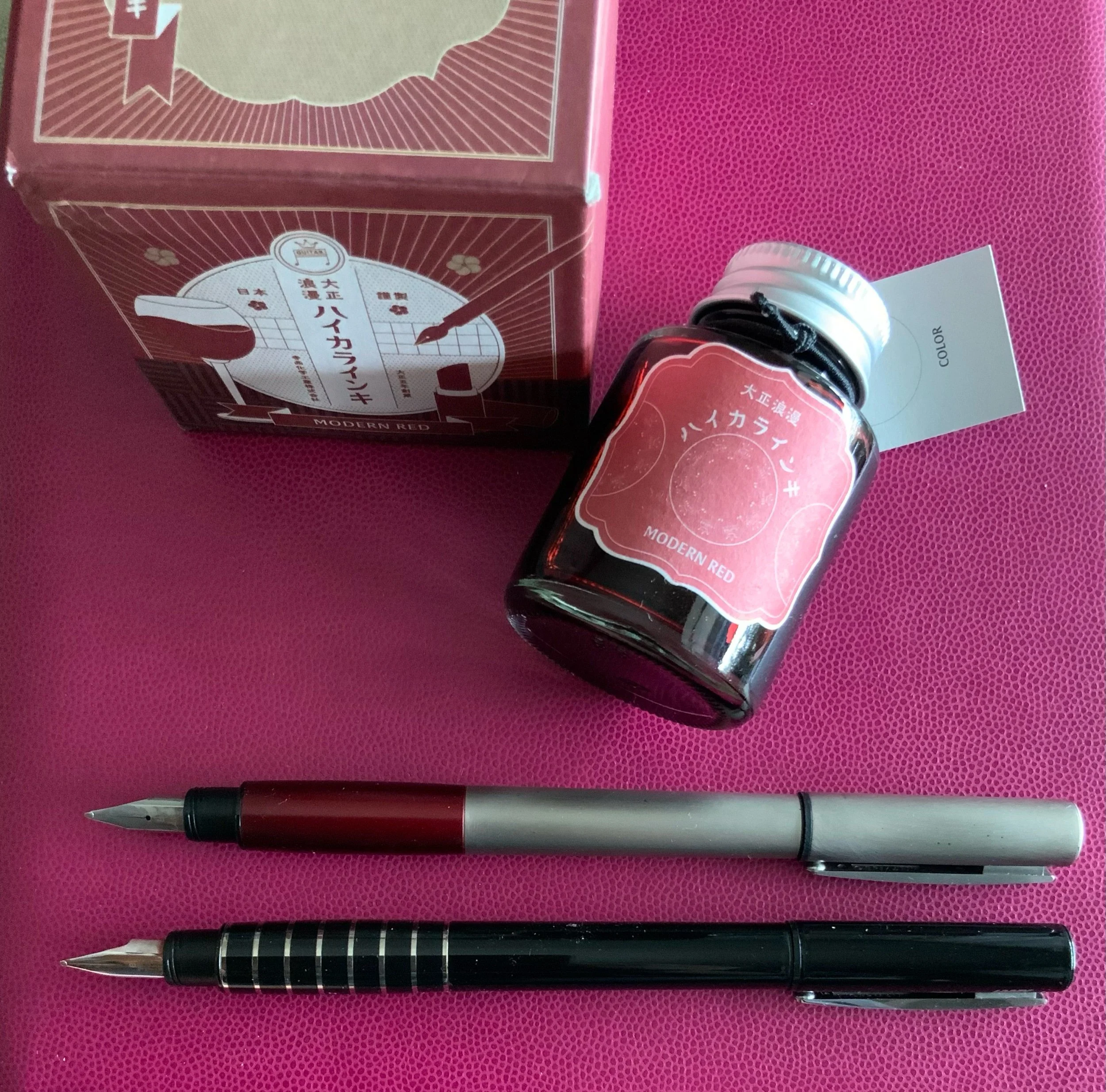 Teranishi Guitar “Modern Red” Ink