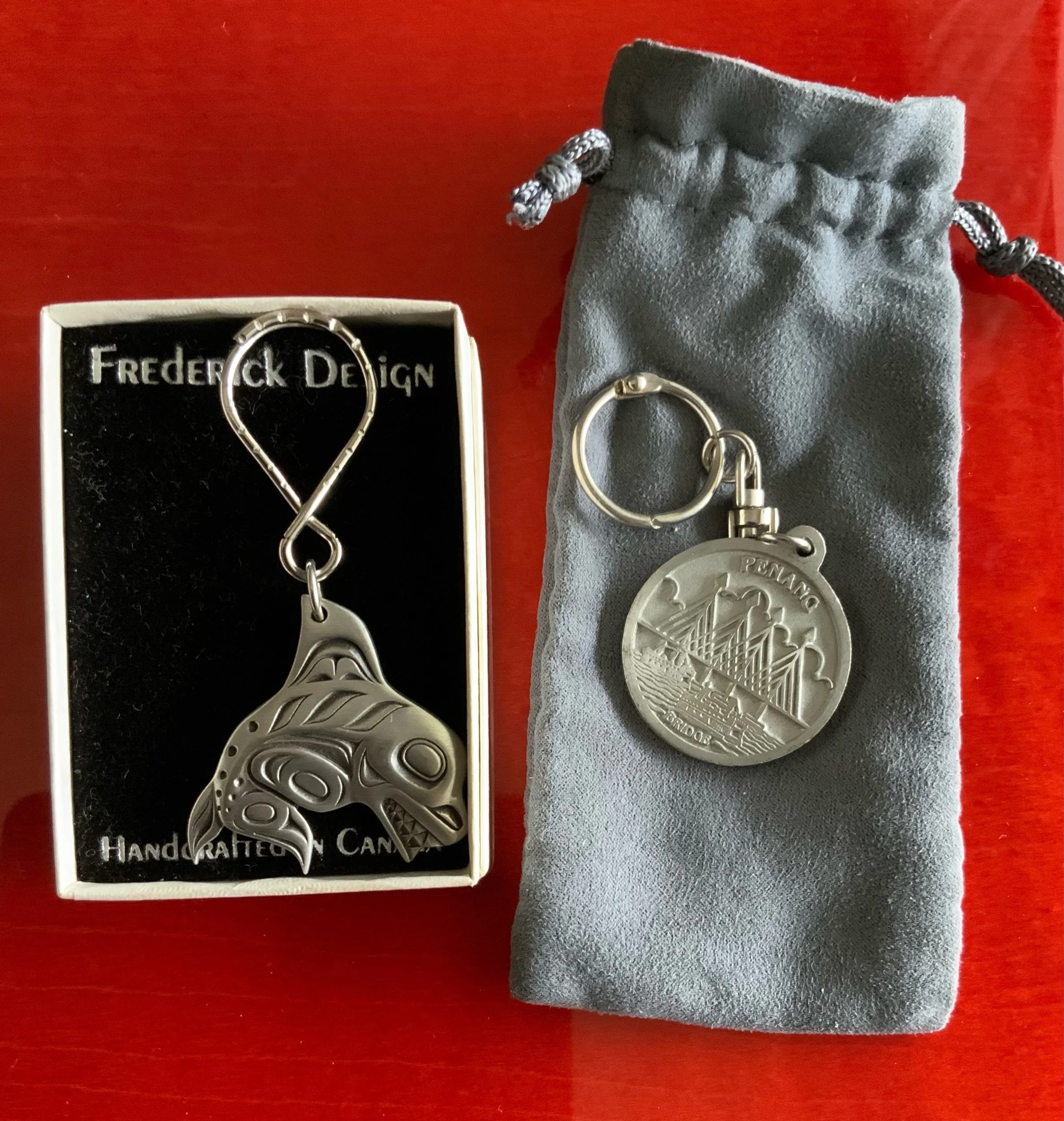 Pewter Keychain By Frederick Design