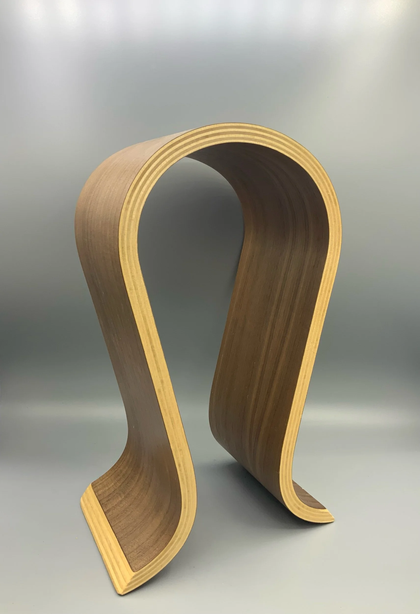 “Omega” Wood Headphones Stand SOLD