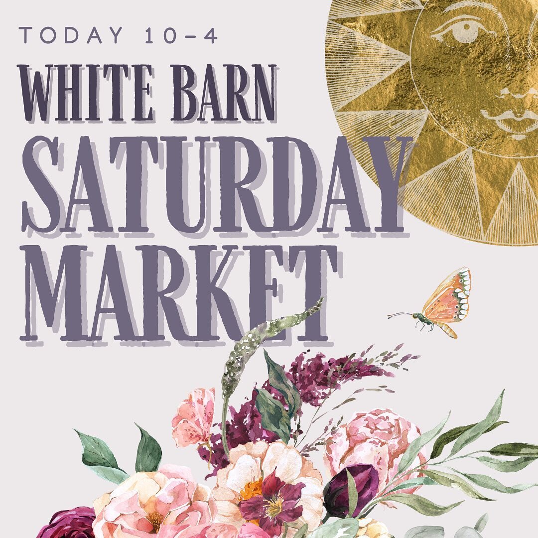 It&rsquo;s a beautiful day in Belfair and we can&rsquo;t wait to see you at the White Barn Saturday Market today! Everything you love about White Barn + special vendors, local artisans, food and more!! The Market is FREE and open to all every Saturda
