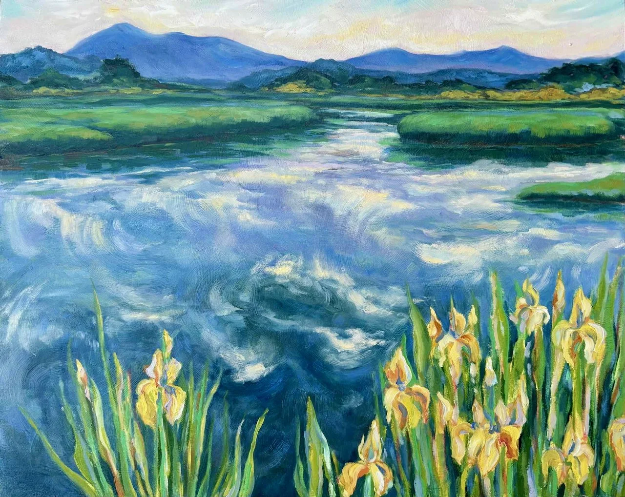 Reflections on Summertime: Lake Memphremagog, Vermont