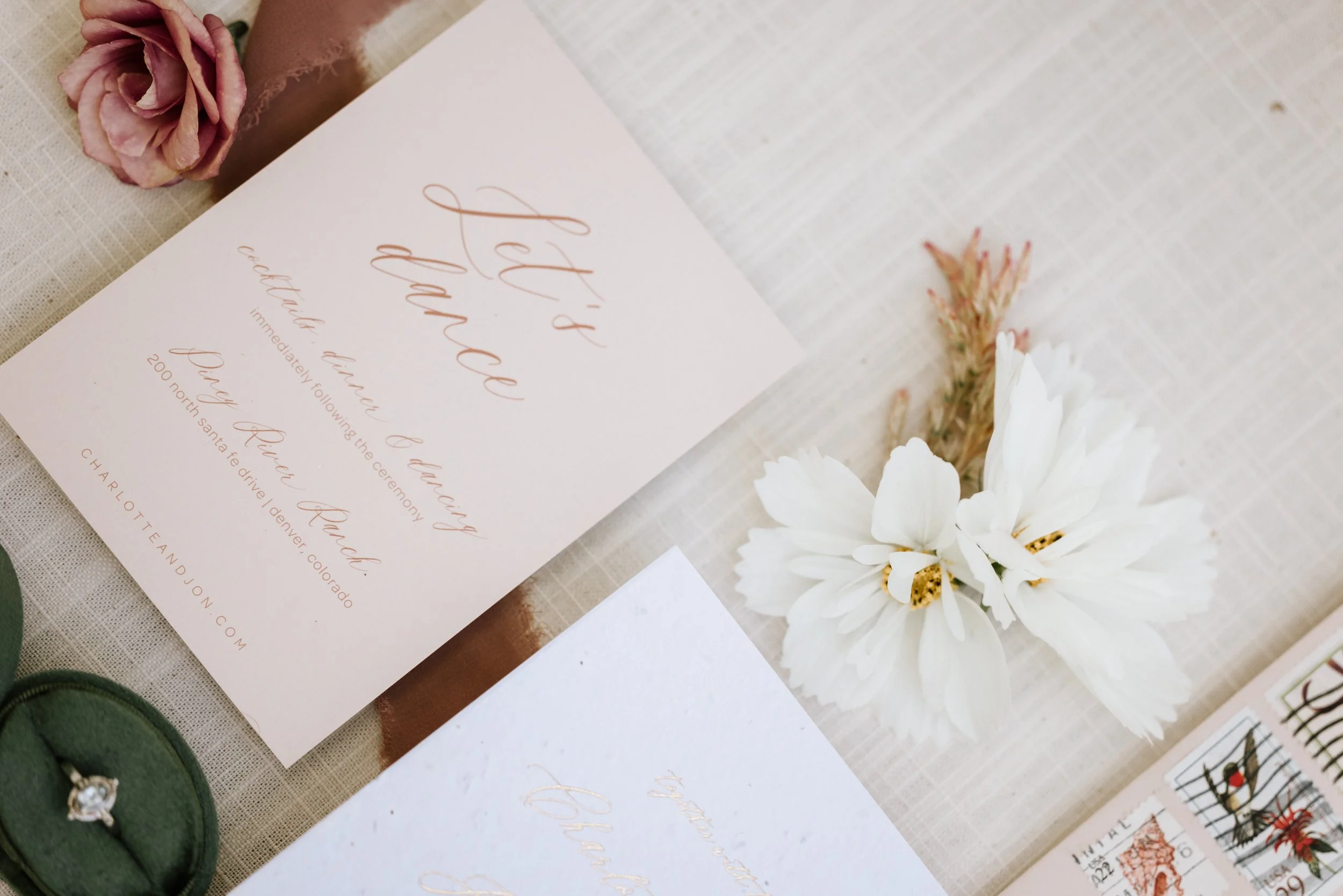 Eco Friendly Wedding Invitation Suite