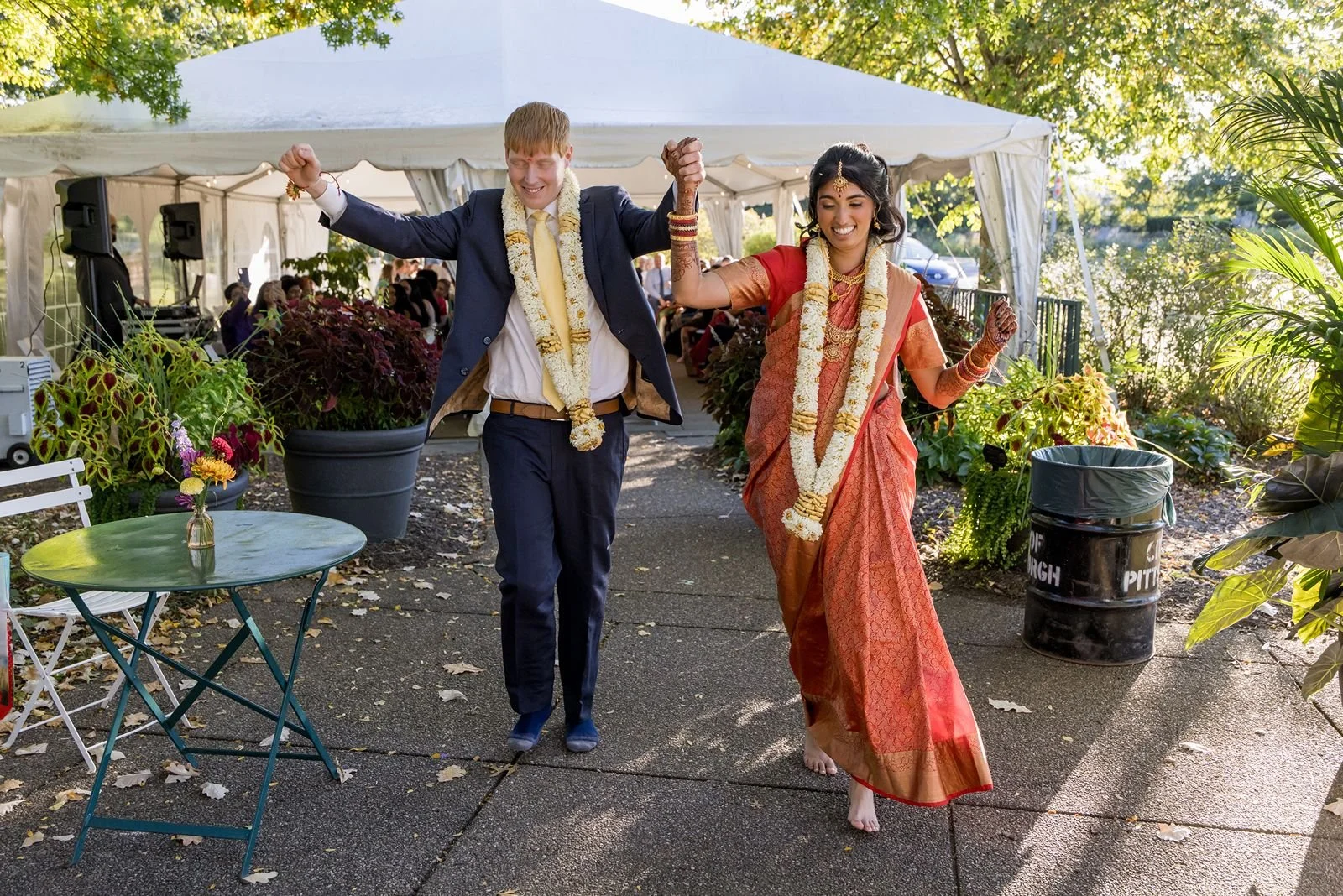 A Sustainable Indian Wedding at Schenley Park Visitor Center