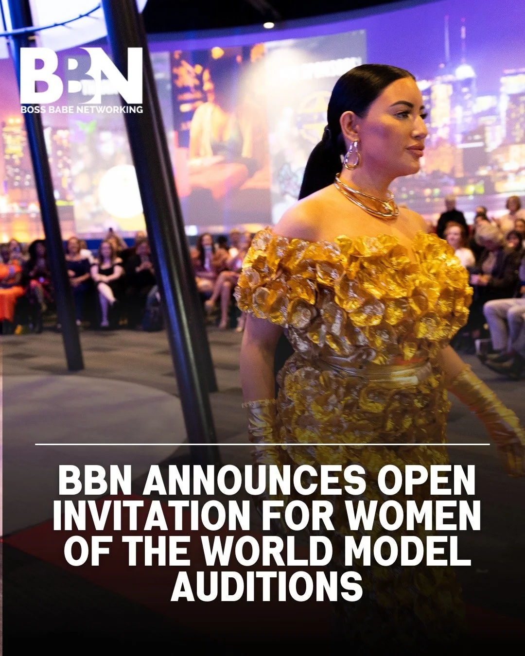 Sometimes all it takes is someone else believing in you first.
Tag a woman who would shine on the runway and needs this reminder. 🤍

Auditions are this Saturday!