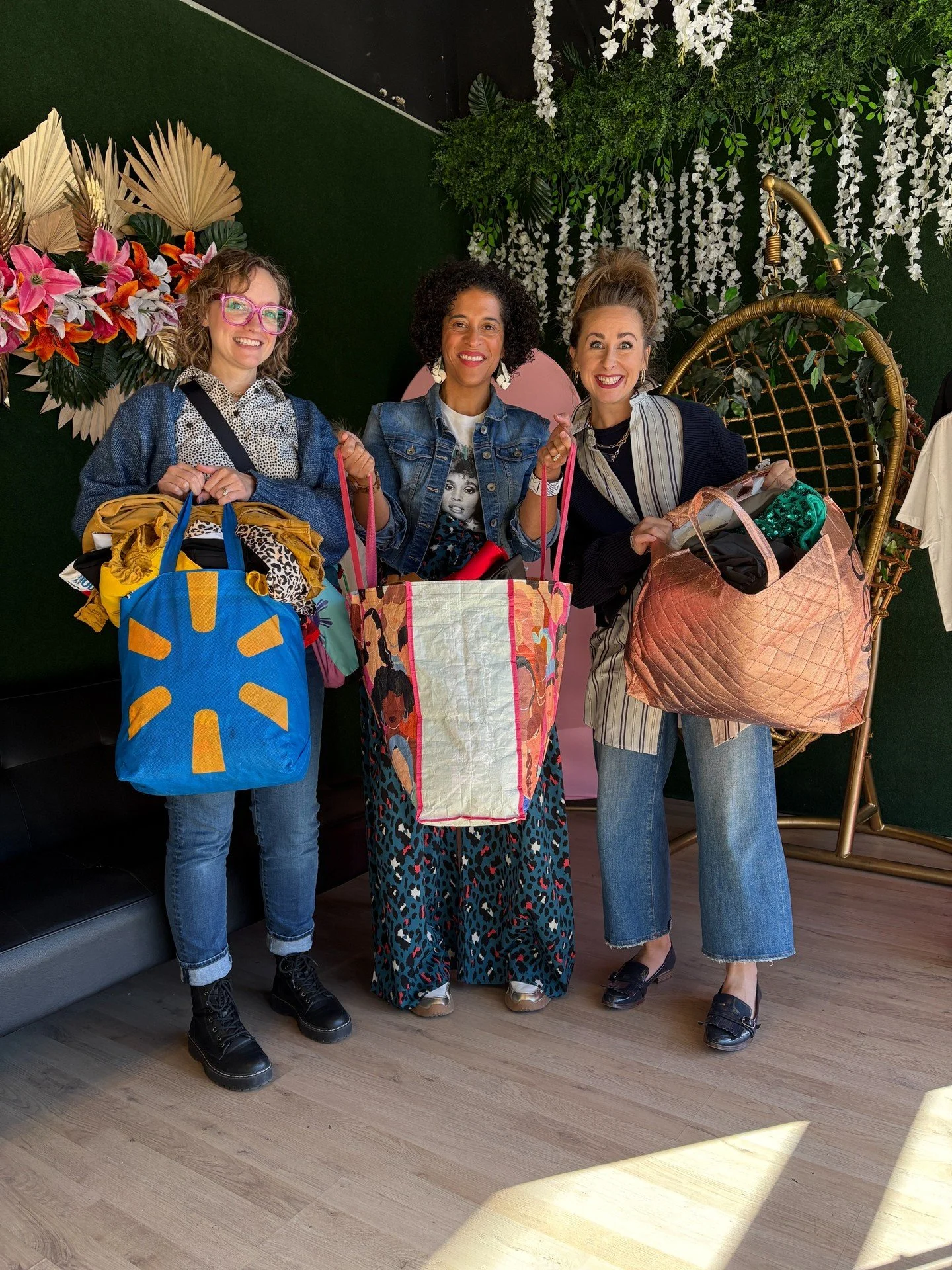 Research says clothes swaps are cheaper than therapy.