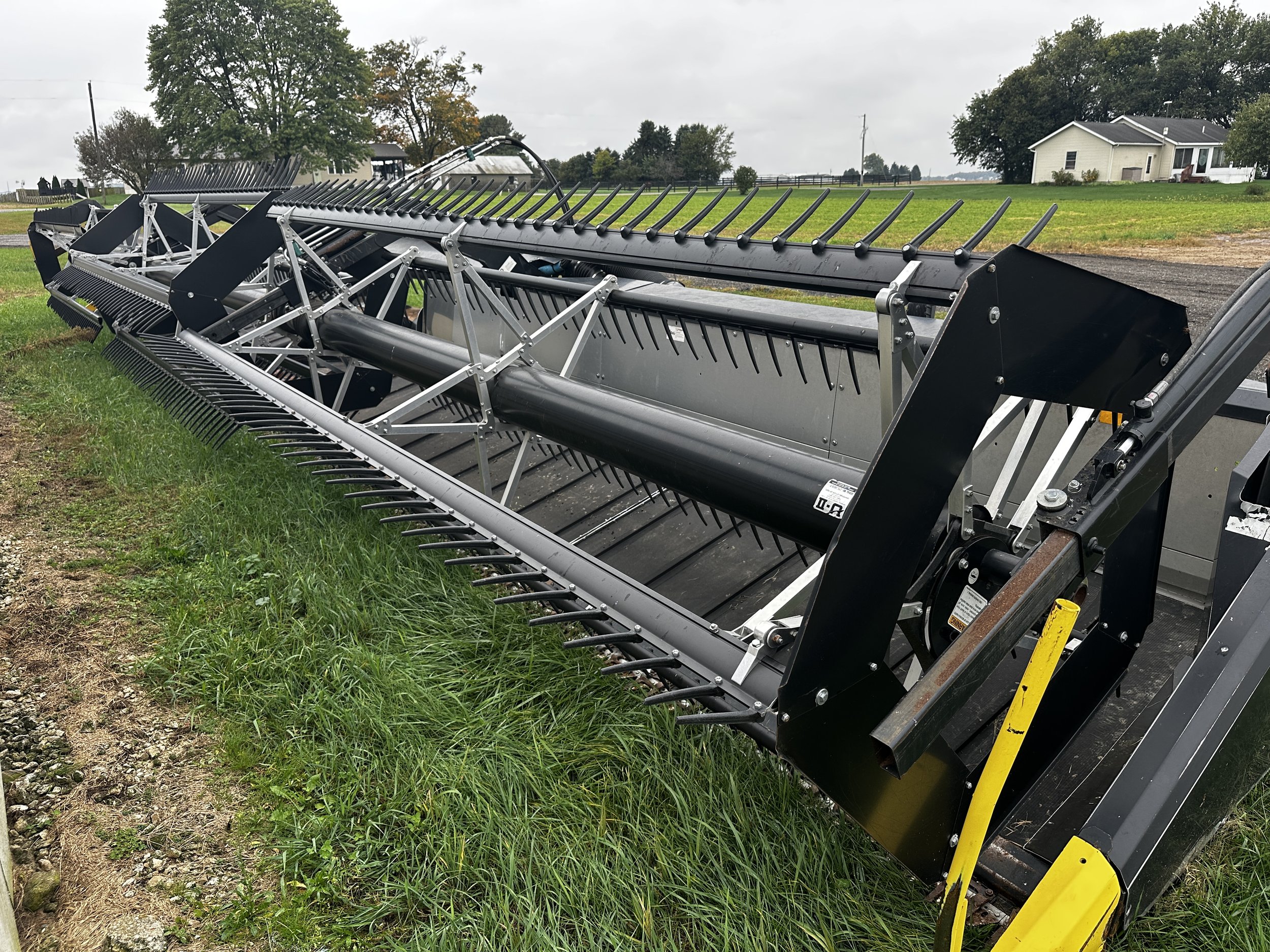 Geringhoff Flex Draper with Air Reel for Sale on Auction