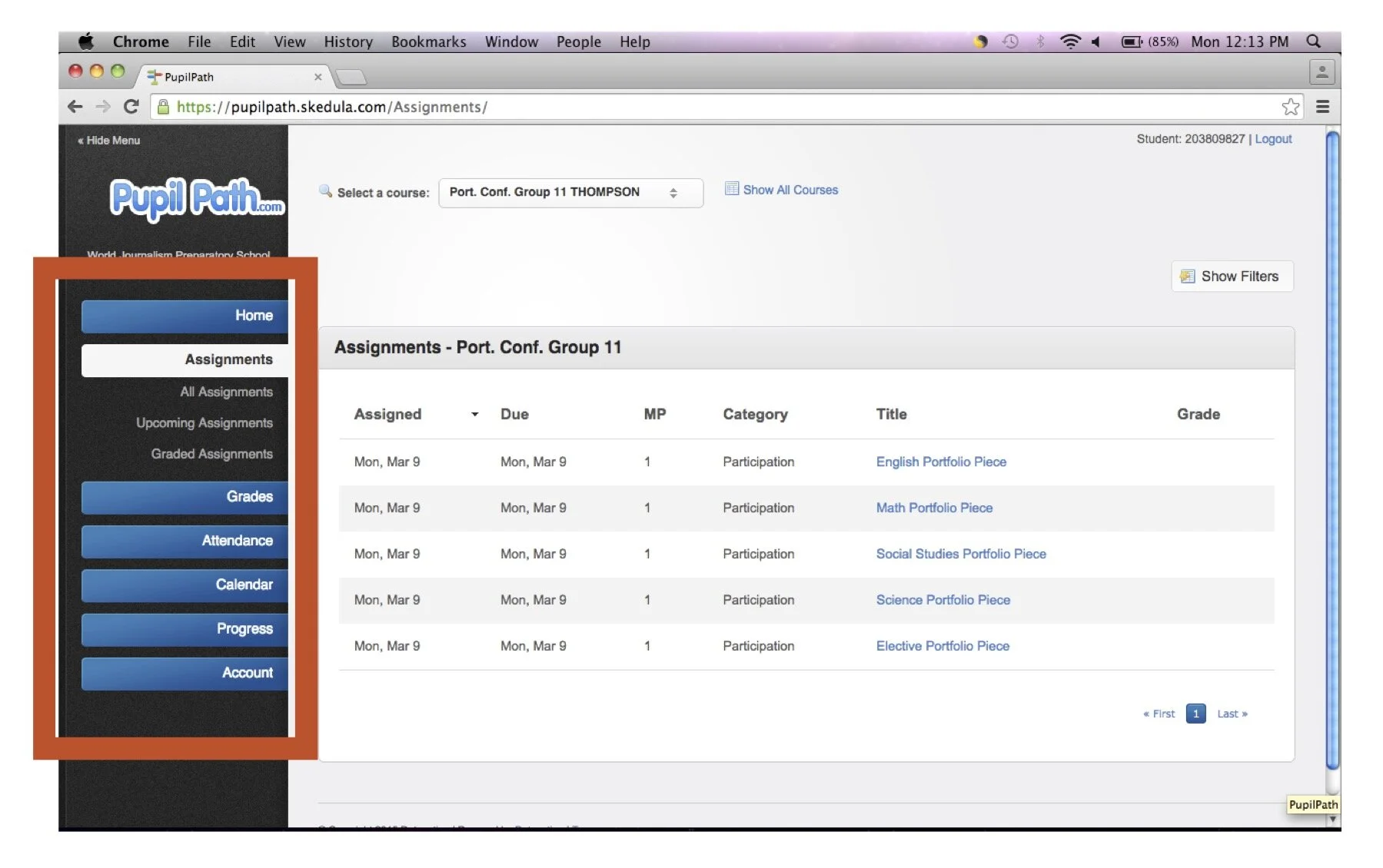 We Intervene Parent Portal