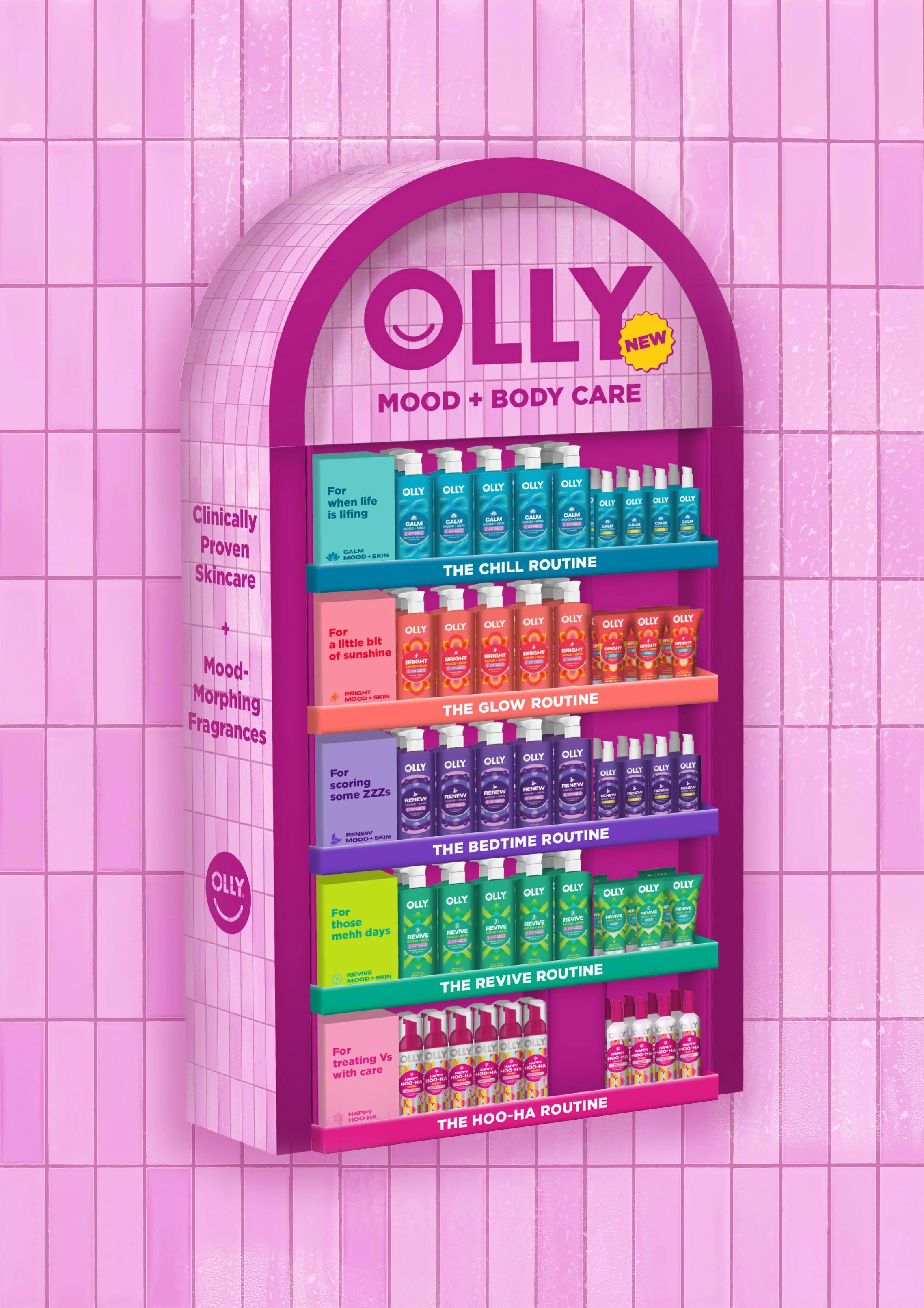OLLY Endcap & Displays