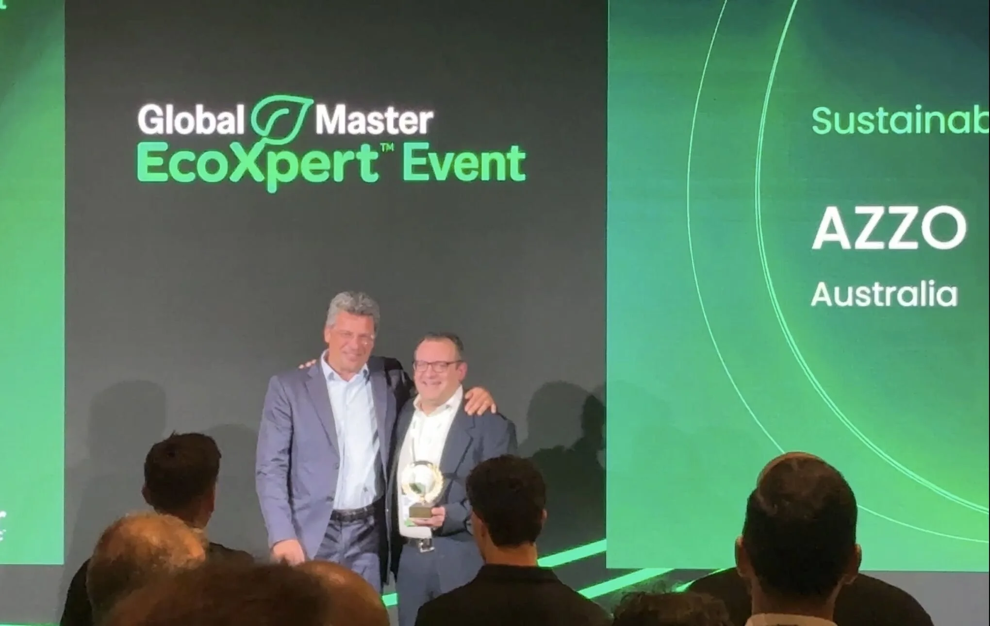 AWARD: AZZO Wins Sustainability Impact Award at Global Master EcoXpert Event