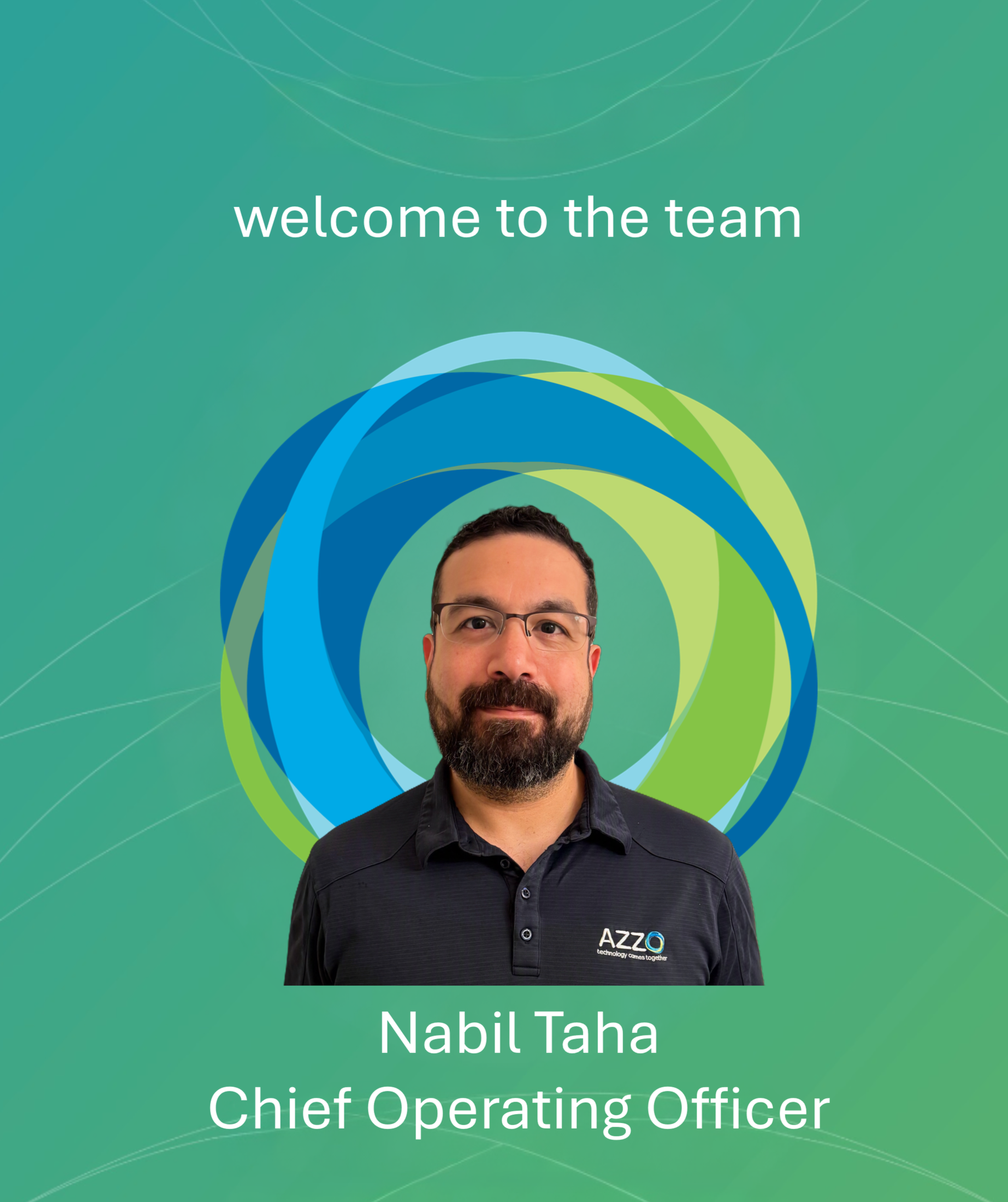 PRESS RELEASE: AZZO Appoints Nabil Taha as Chief Operating Officer to Support Global Growth