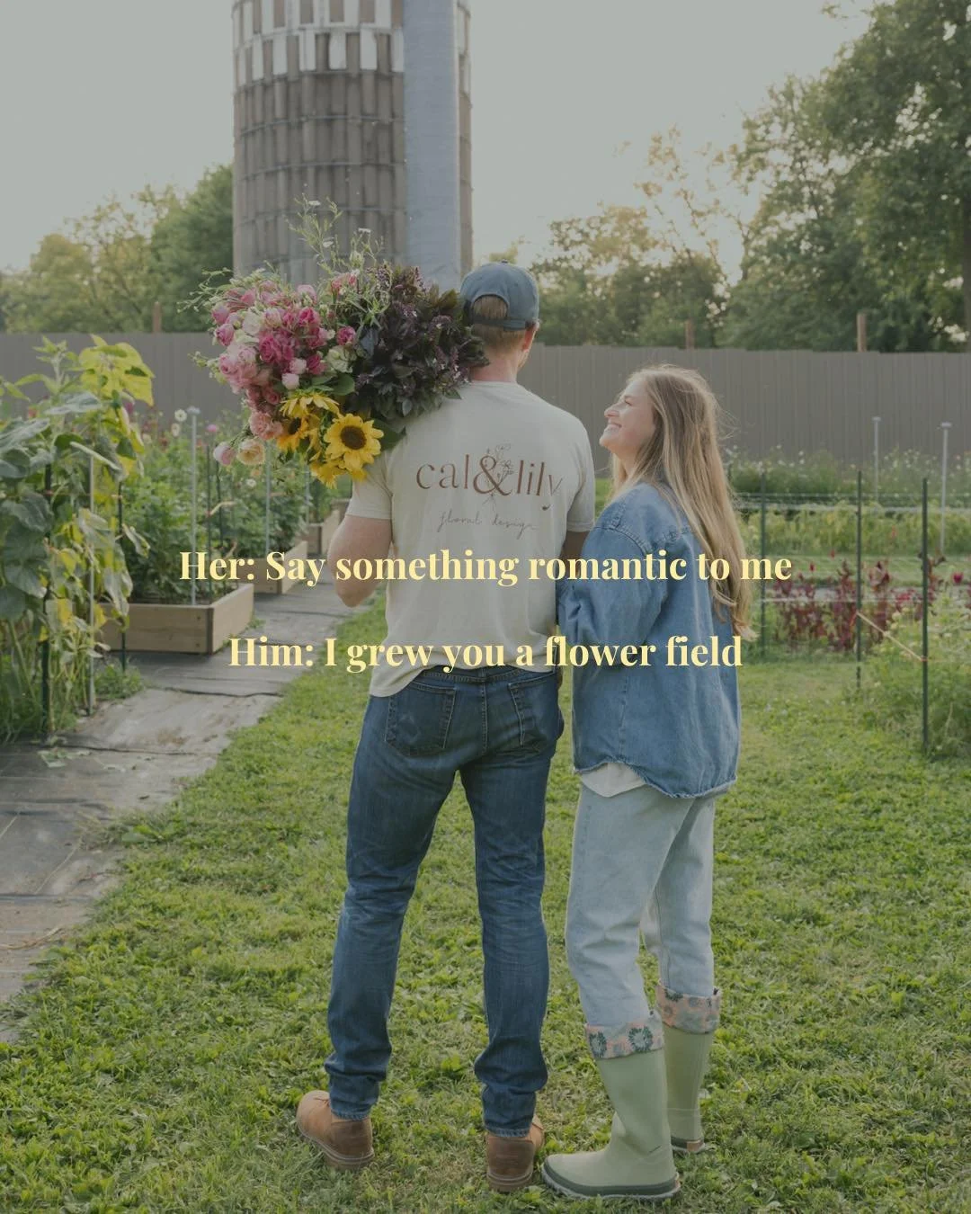 Turns out romance sounds a lot like planting seeds&hellip; and growing flowers together 🌱💐

We wrote a guide so anyone can grow a field of flowers without the overwhelm. Available in digital now, with physical copies coming soon. Comment &ldquo;FLO