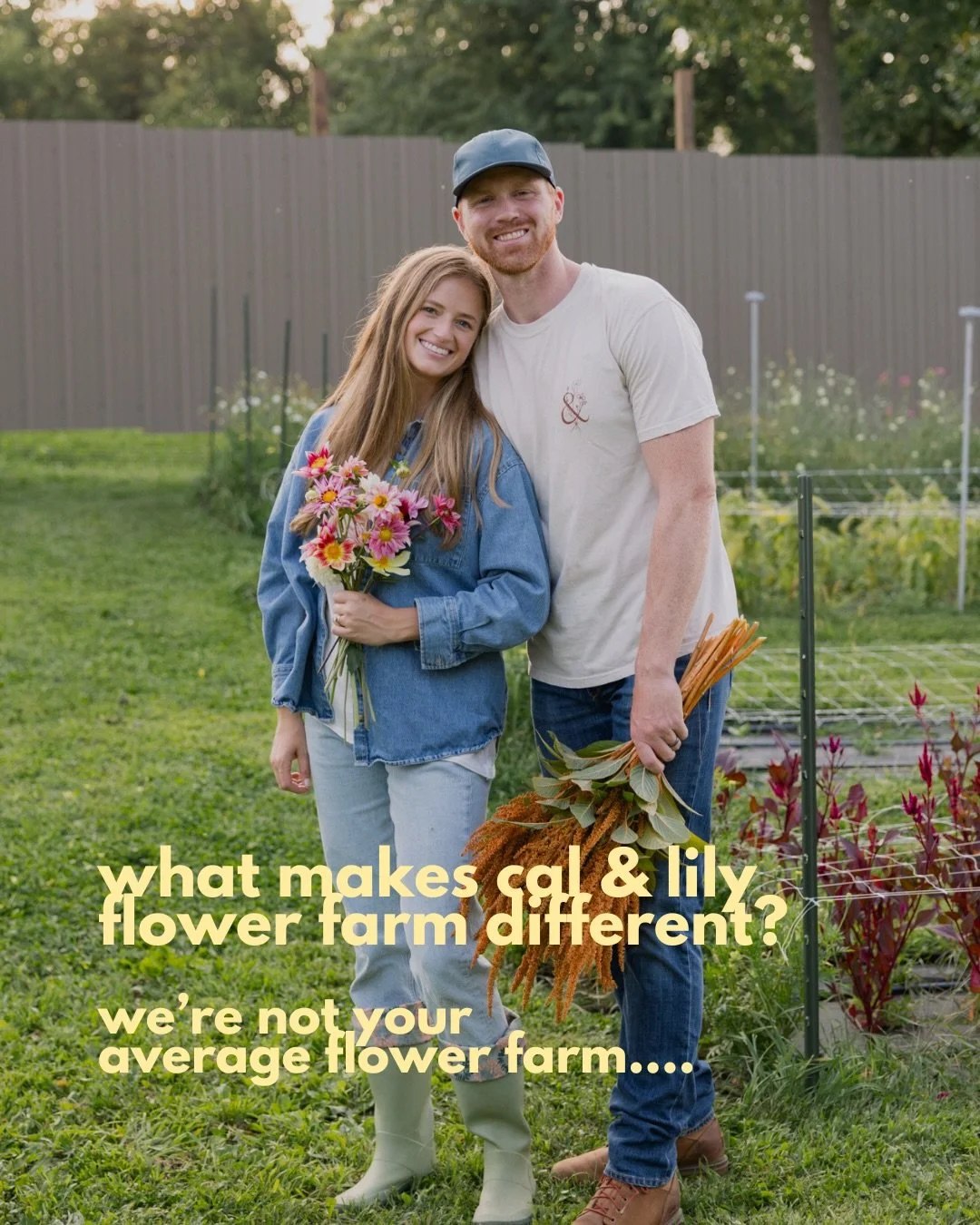A lot of flower farms will let you come pick flowers. We wanted to give you something a little more than that 🌸

Every detail of your visit is intentional&hellip; from the moment you pull in to the bouquet you walk out with.

This is your slow morni