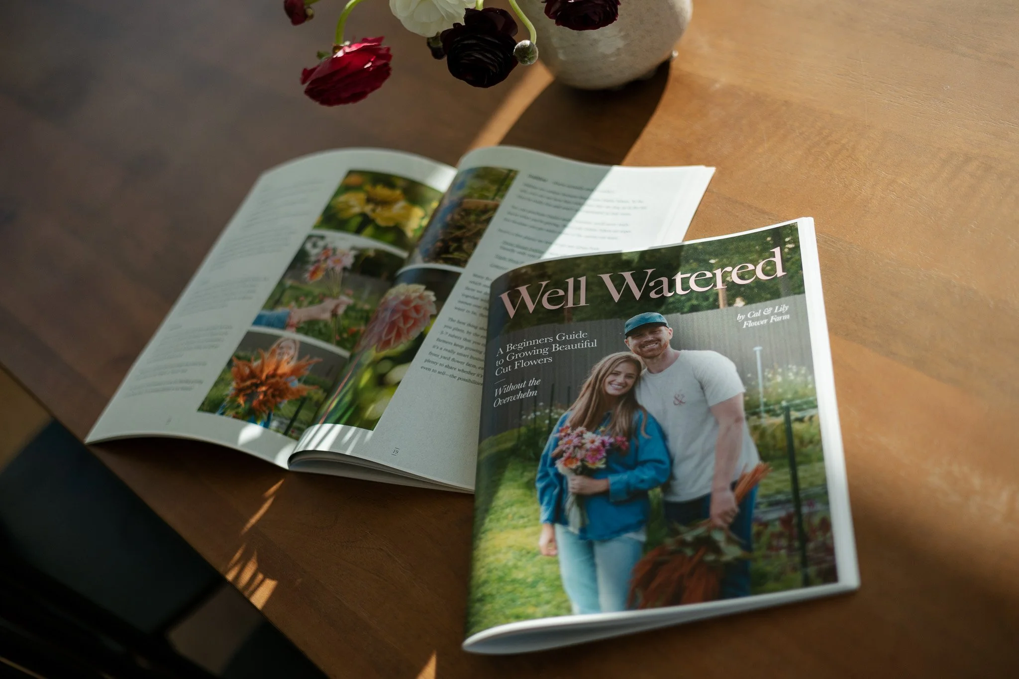 Well Watered | A Beginner's Guide to Growing Beautiful Cut Flowers — without the overwhelm